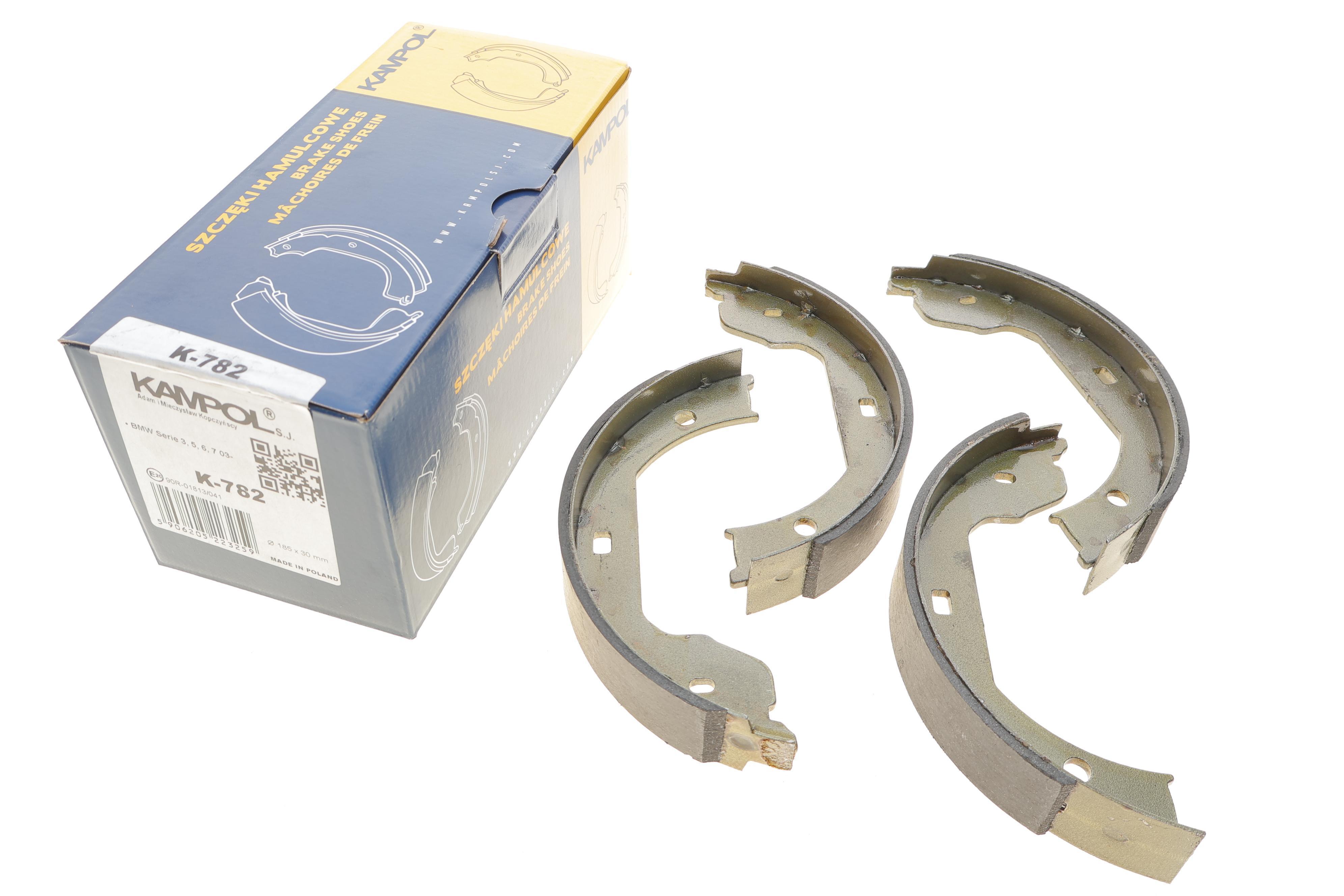 Колодки ручника VW T5 03- (185x30)