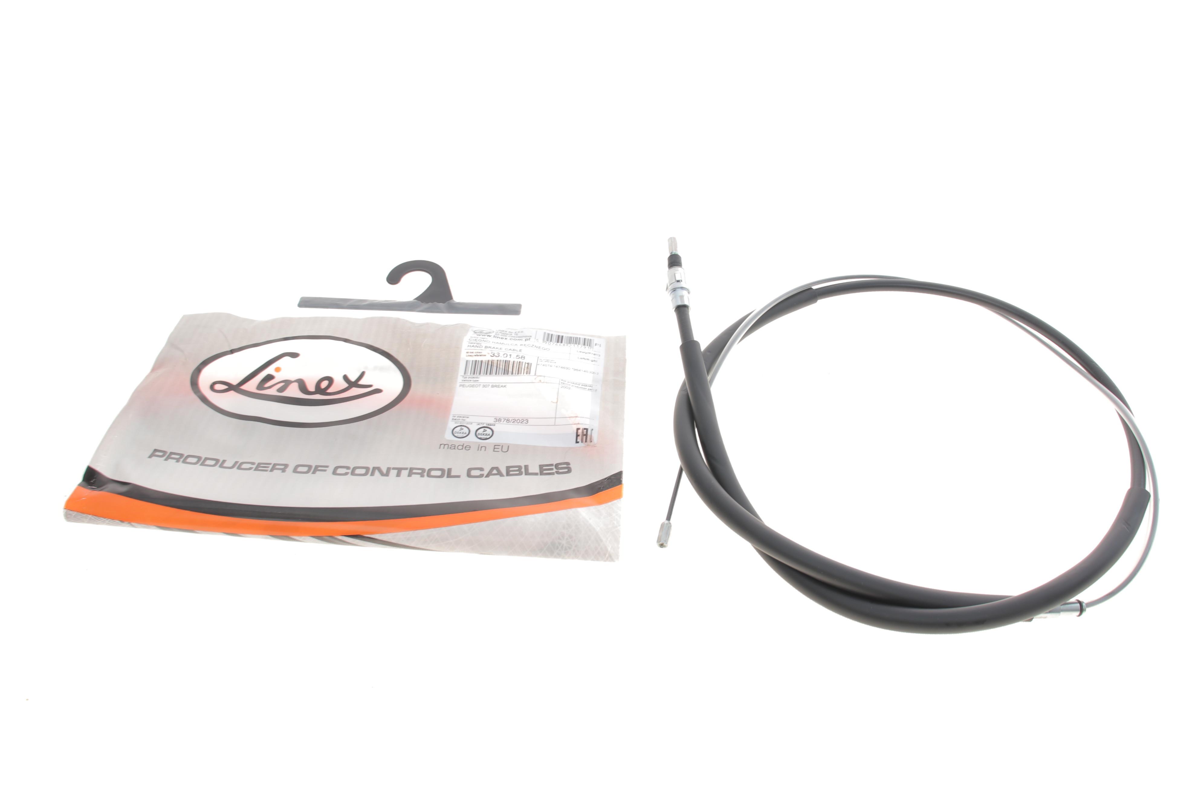 Трос ручника (задній) Peugeot 307/Citroen C4 02- (2115/1316mm)
