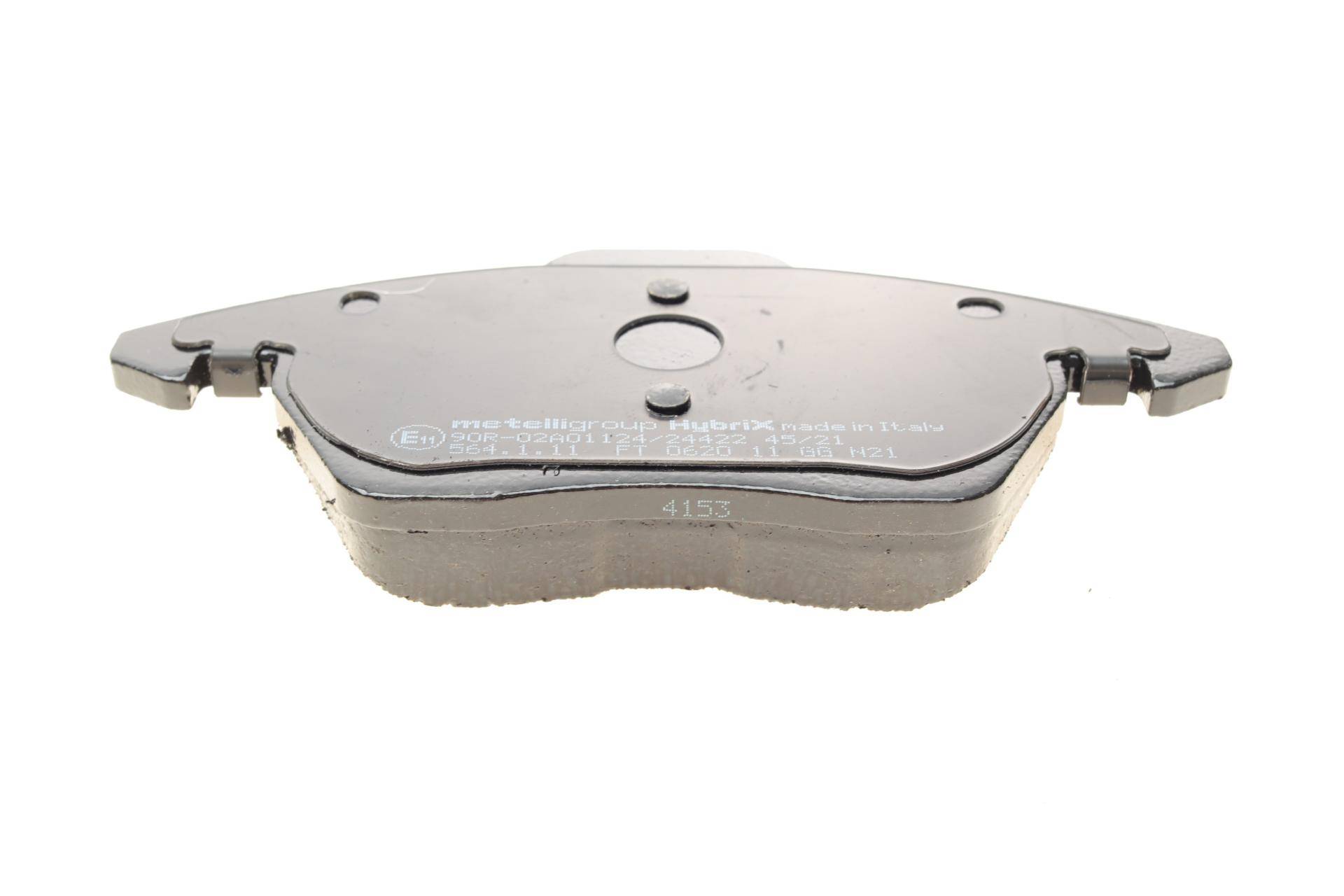 Колодки гальмівні (передні) Citroen C4 04-11/Peugeot 207/308 07-14/208 12-/307 03-09/3008 09-16