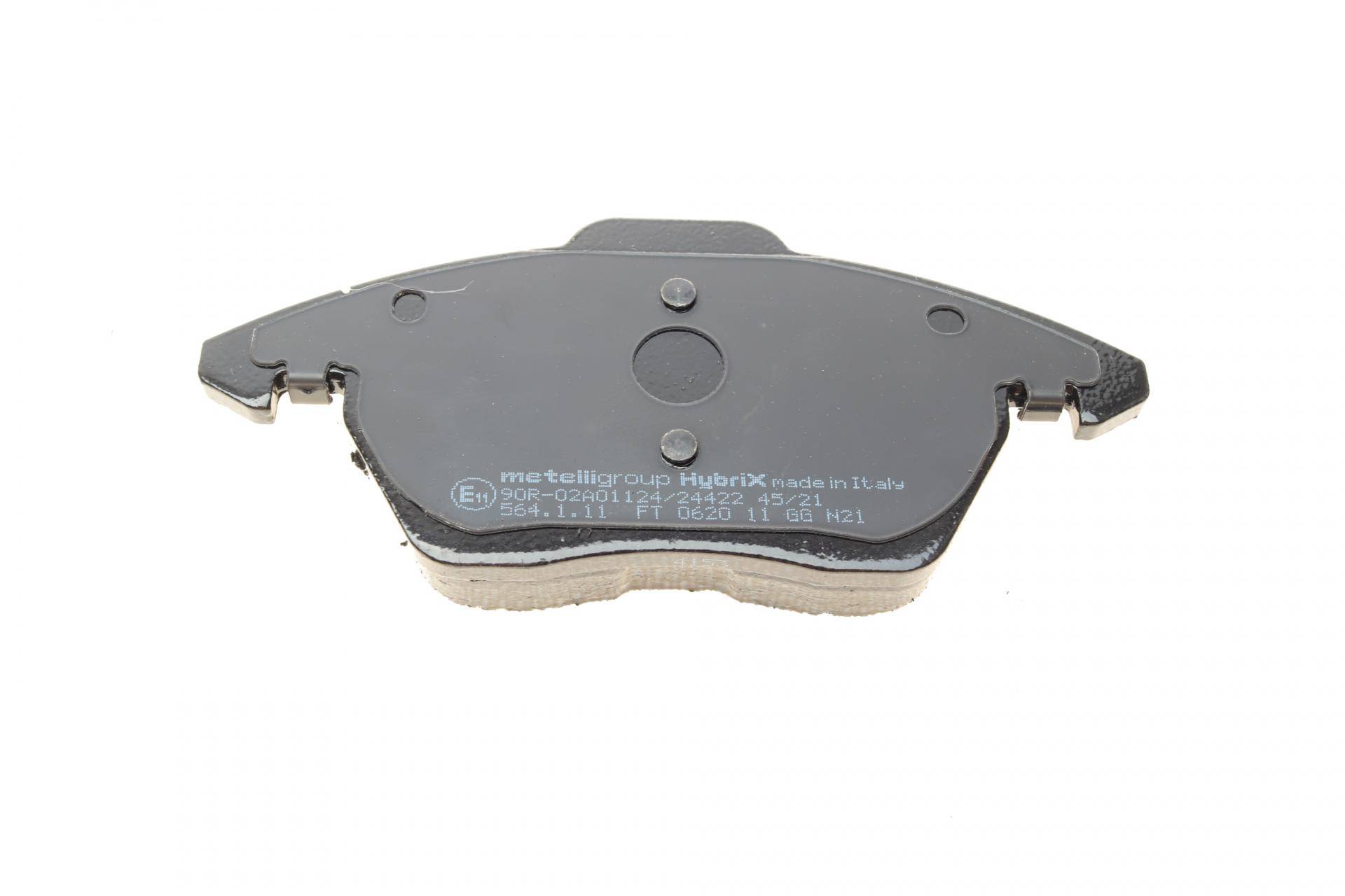 Колодки гальмівні (передні) Citroen C4 04-11/Peugeot 207/308 07-14/208 12-/307 03-09/3008 09-16