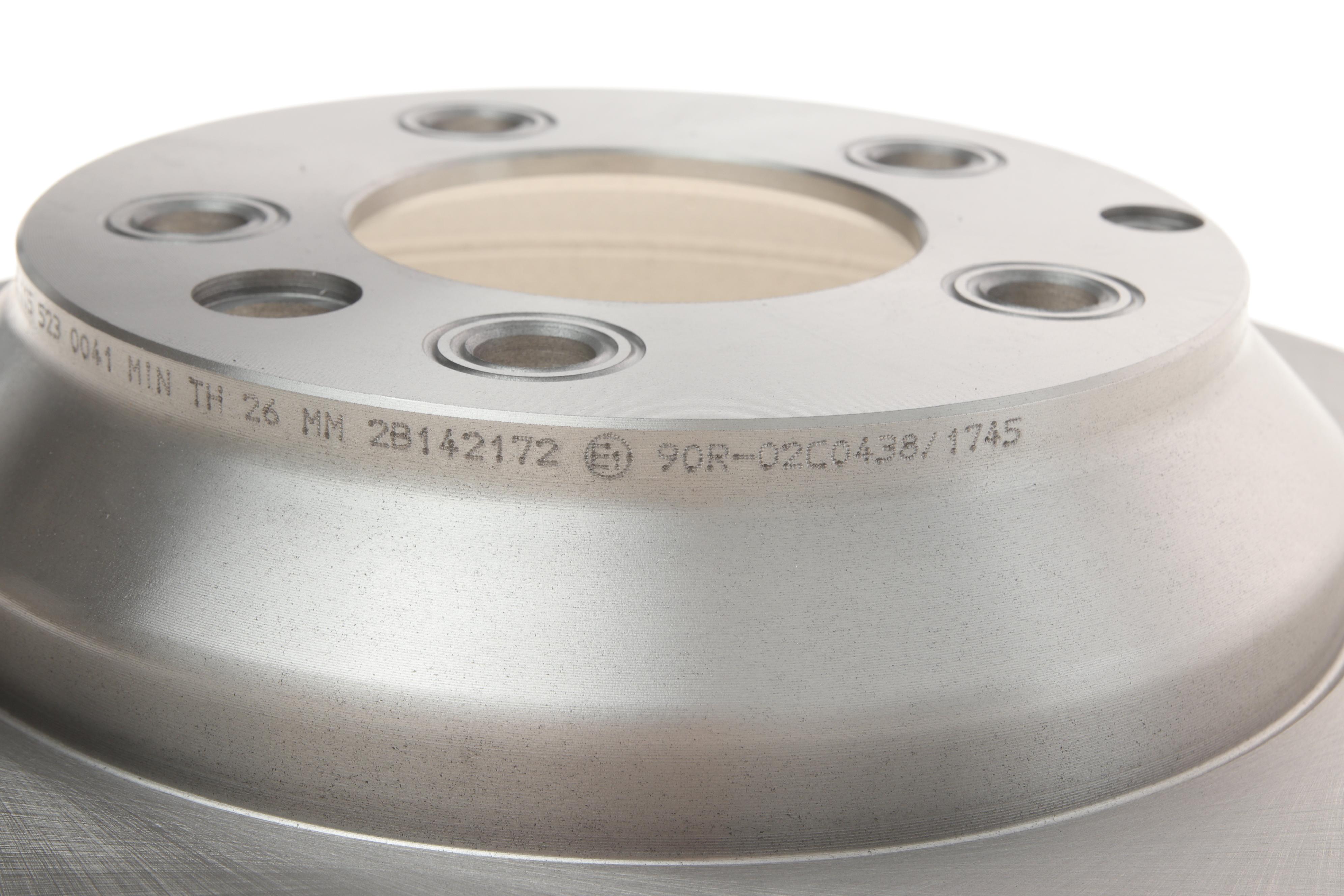 Диск гальмівний (задній) Porsche Cayenne/VW Touareg 3.0-4.2 TDI 02- (330x28)