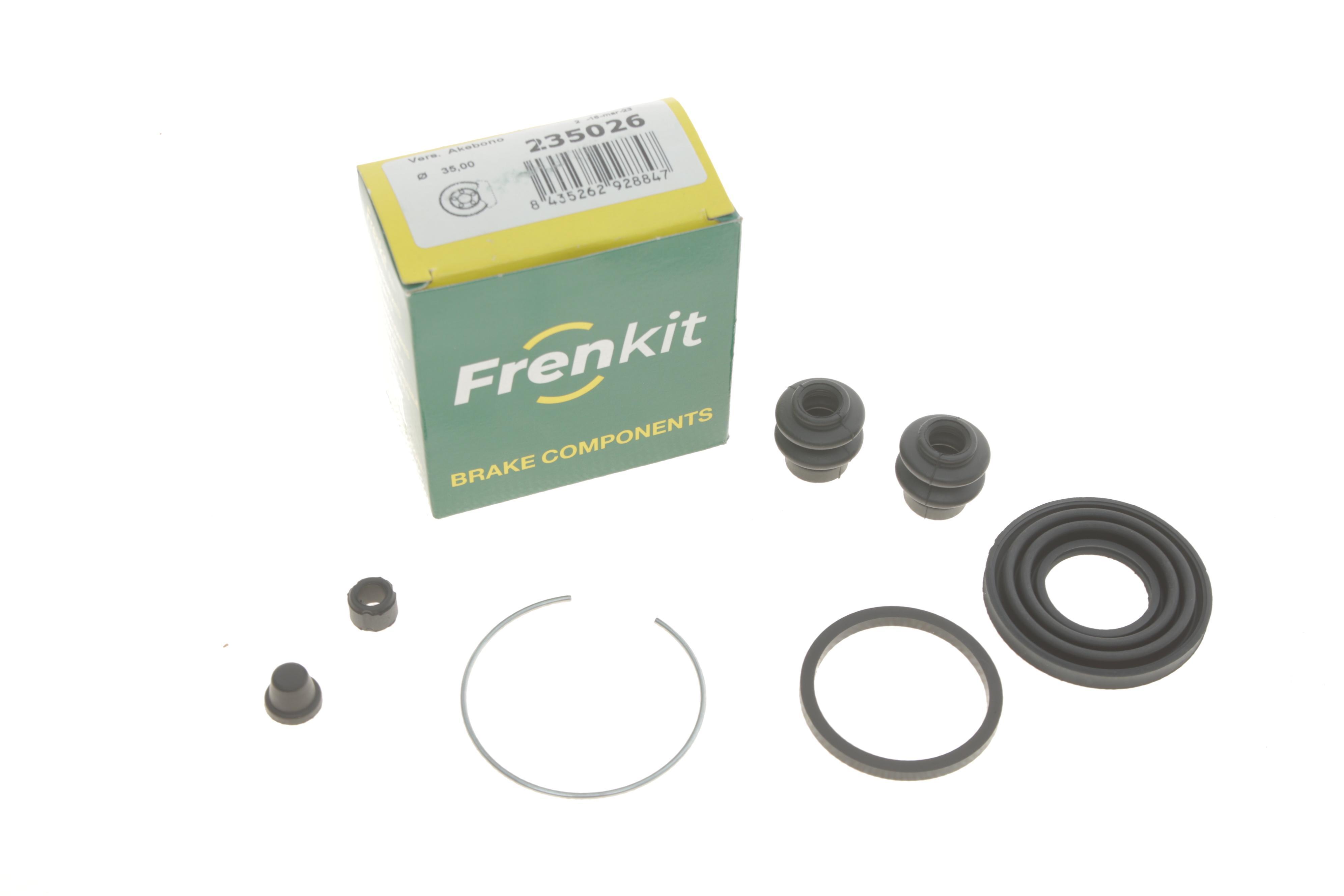 Ремкомплект супорта (заднього) Mitsubishi Lancer 08- (d=35mm) (Akebono)