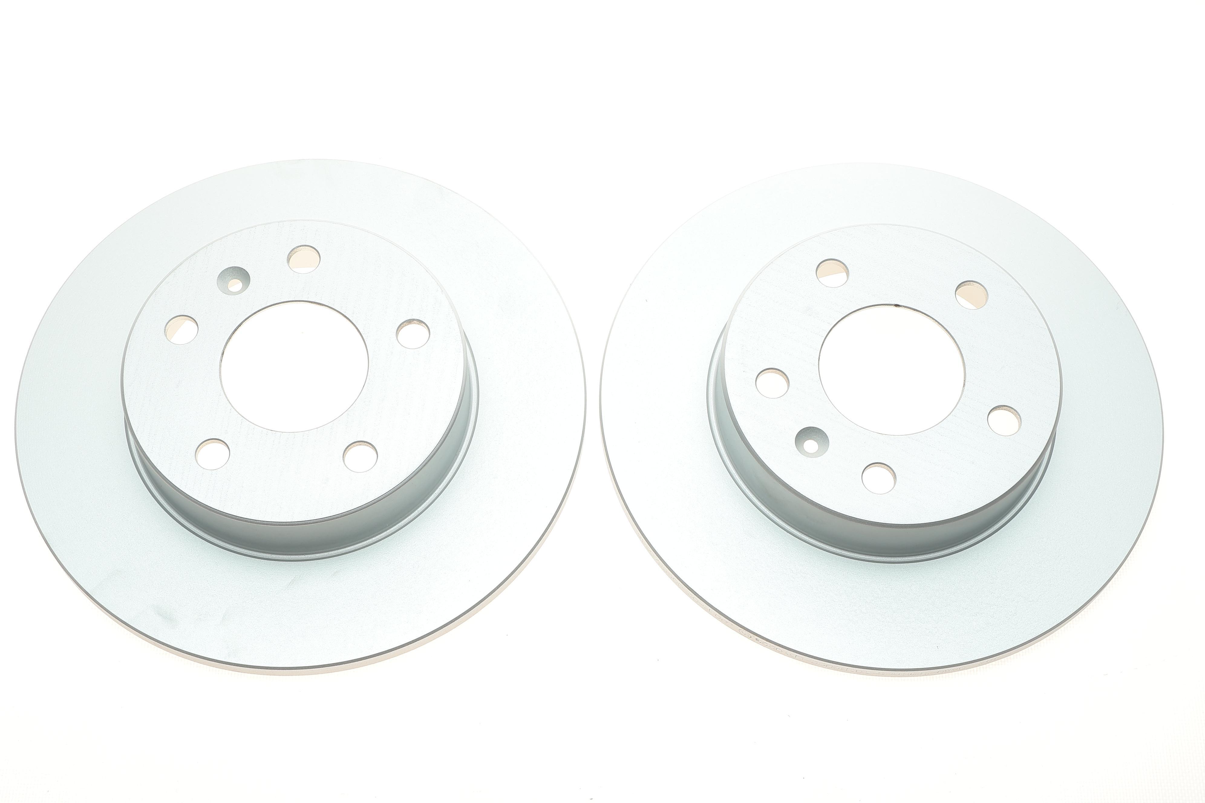 Диск гальмівний (задній) Opel Astra G/H 98-/Meriva A/B 03-/Zafira A/B 99- (264x10) (з покр.) (повний)