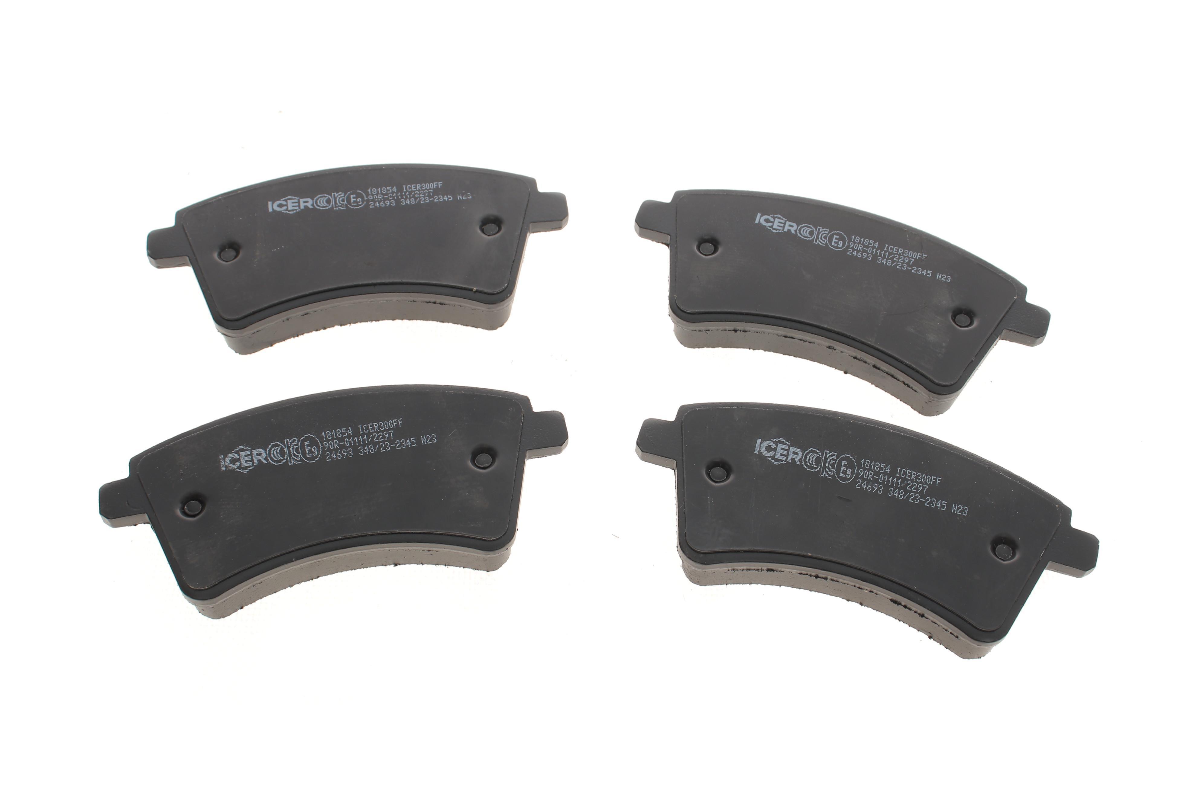 Колодки гальмівні (передні) Renault Kangoo 08-