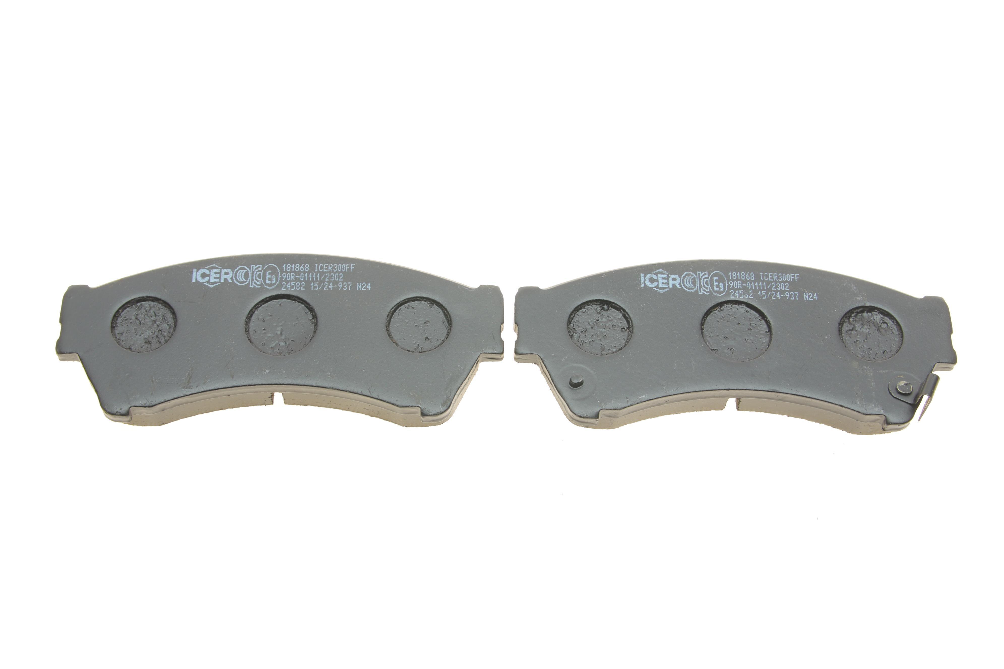 Колодки гальмівні (передні) Ford Fusion/Ford USA Fusion 06-/Mazda 6 02-13