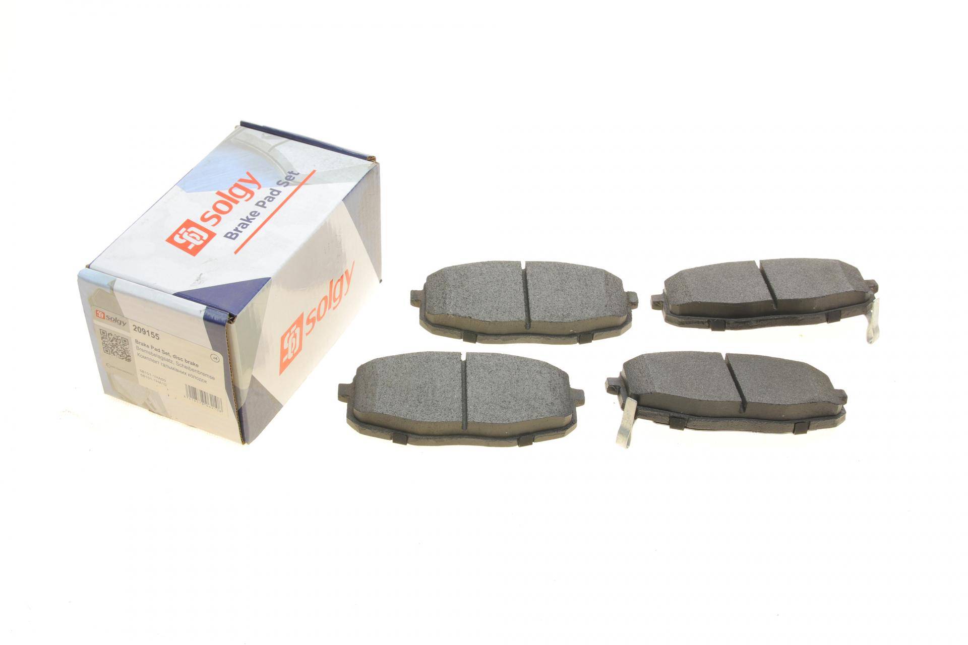 Колодки гальмівні (передні) Kia Ceed 06-