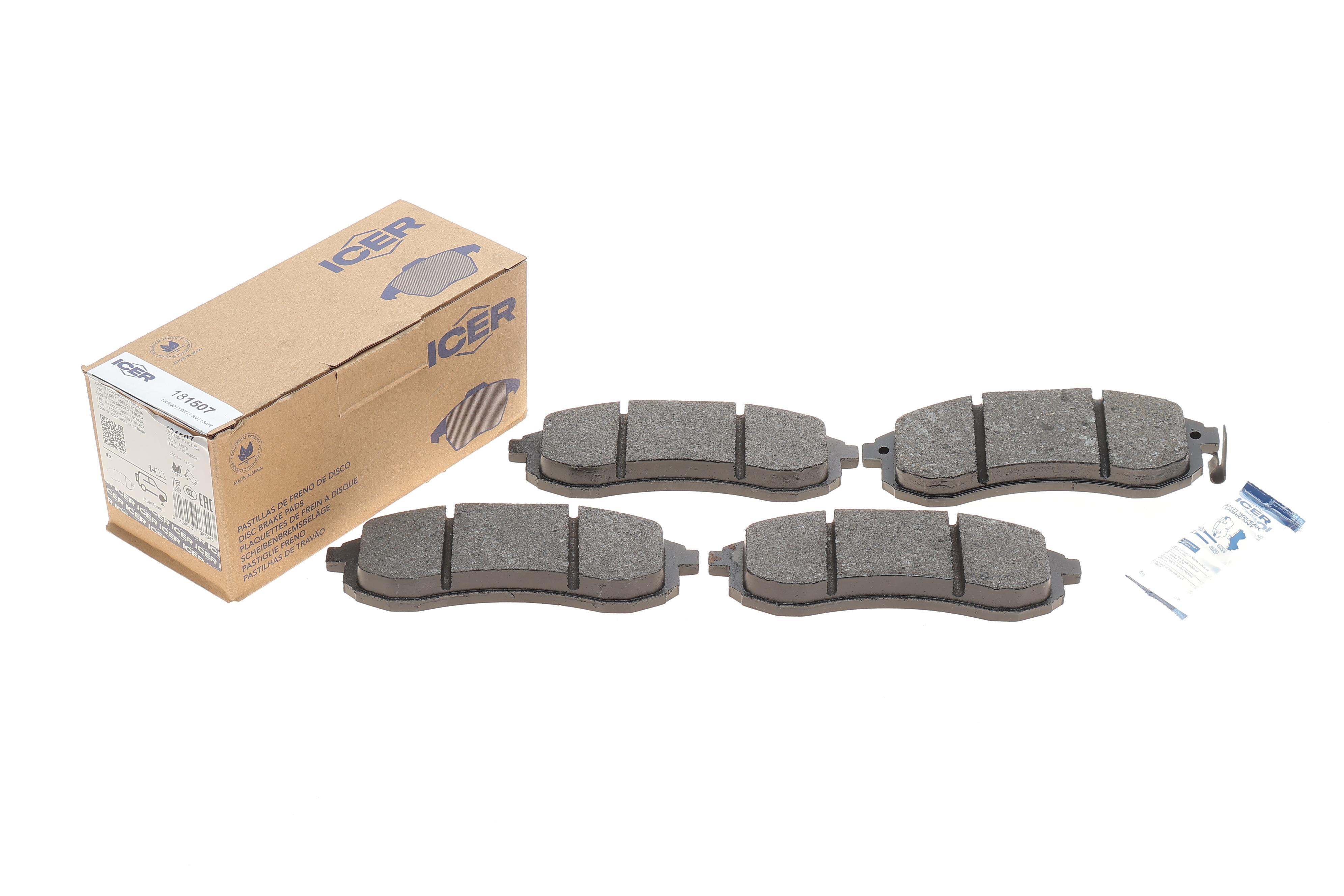 Колодки гальмівні (передні)  Mitsubishi L200 III 96-07