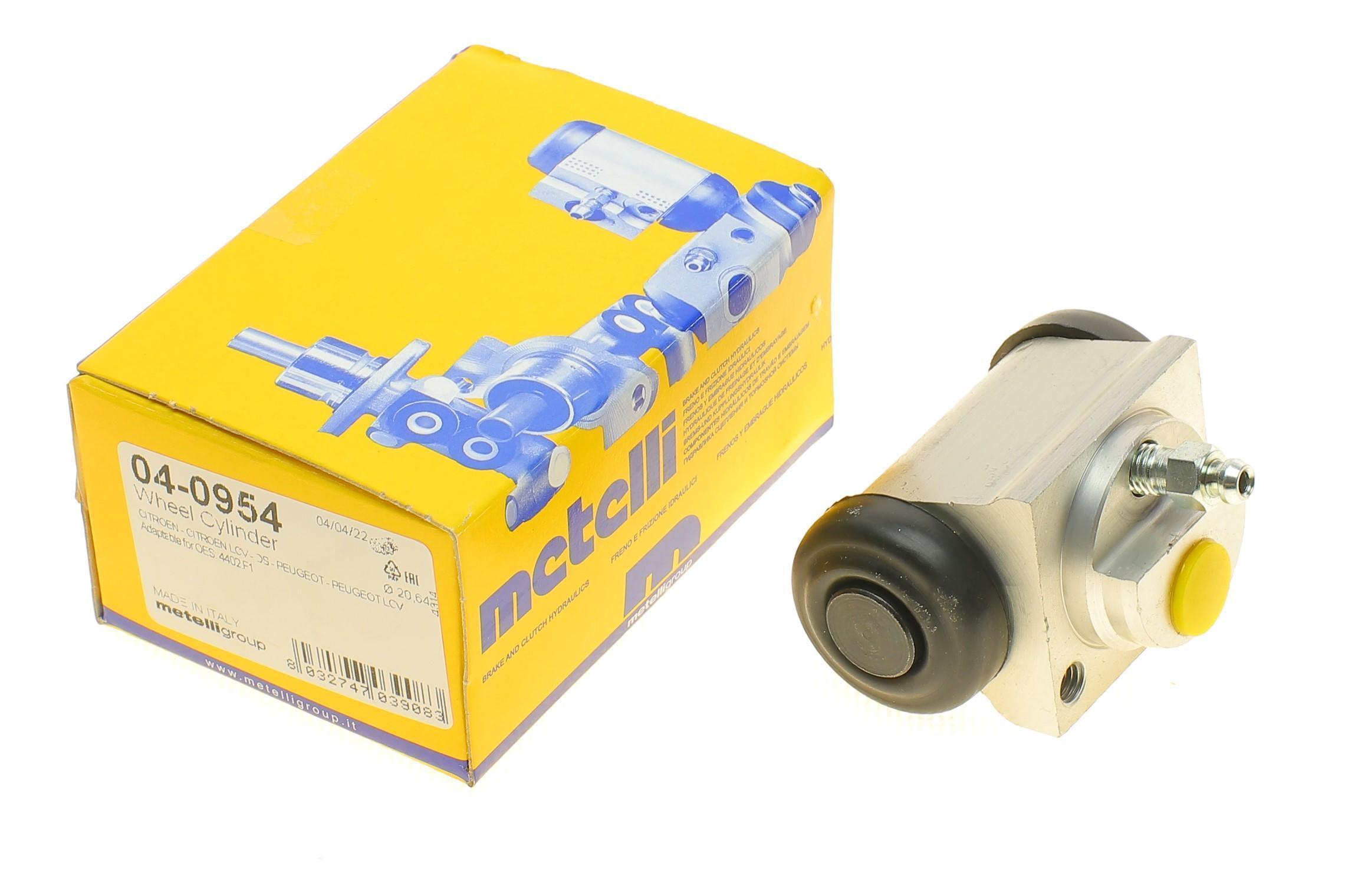 Циліндр гальмівний (задній) Citroen C-elysee/C3/DS3 09-/Peugeot 207/208 06- (d=20.64mm)