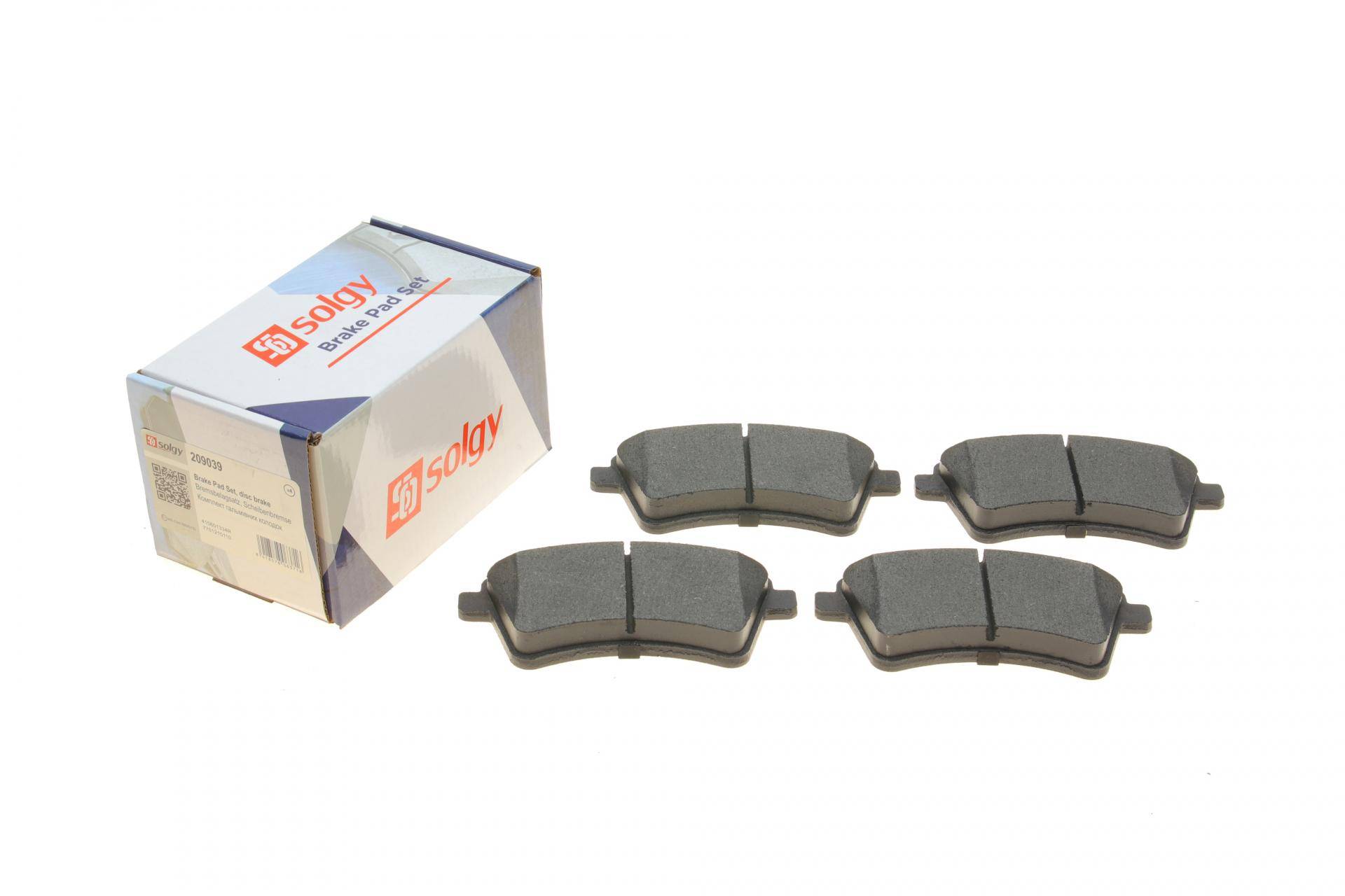 Колодки гальмівні (передні) Renault Kangoo 08-