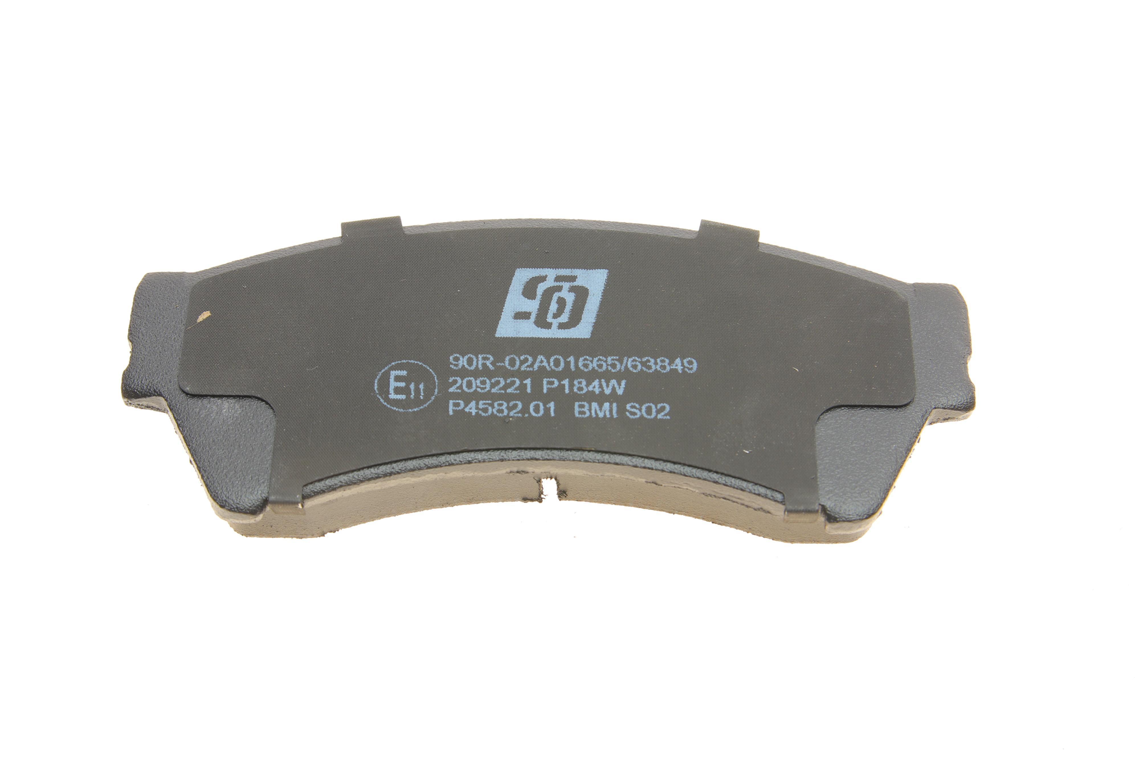 Колодки гальмівні (передні) Ford Fusion/Ford USA Fusion 06-/Mazda 6 02-13