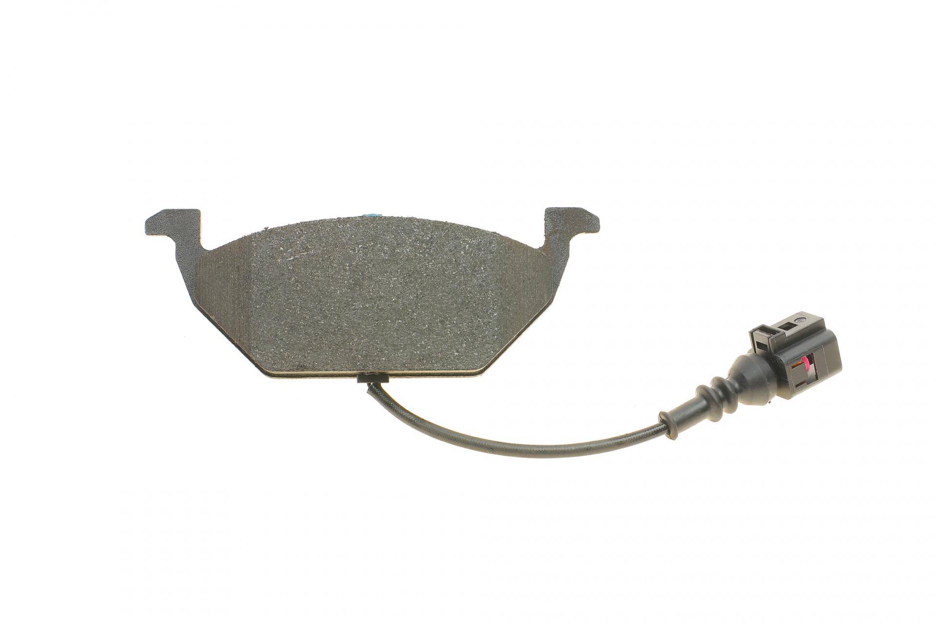 Колодки гальмівні (передні) Audi A3/Skoda Fabia/Octavia 96-13/VW Caddy 04-15/Golf 97- (+датчик)