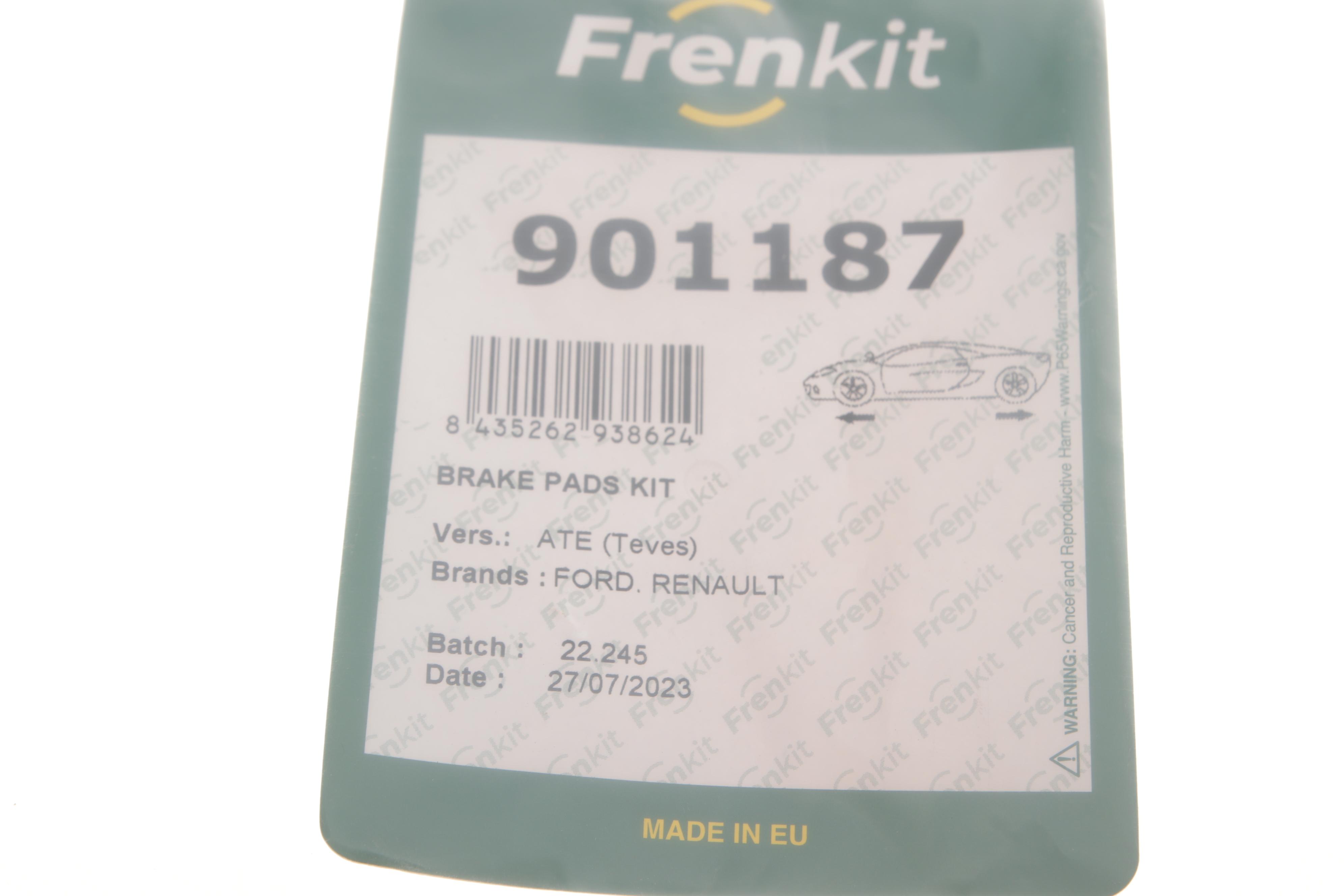 Планка підтримки прижимної (к-кт) Ford Transit Connect 1.8 TDCi 02-13 (Ate)