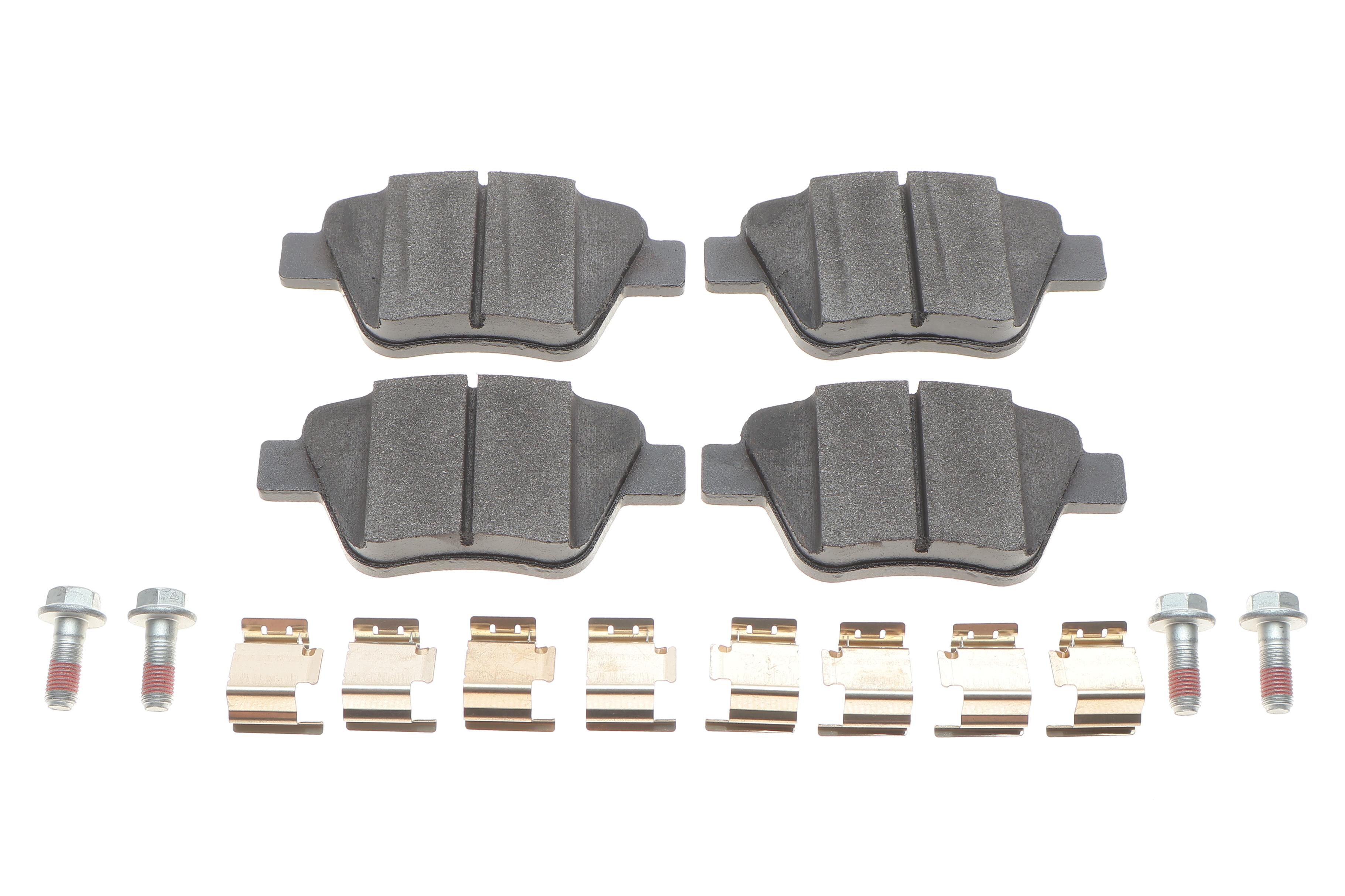 Колодки гальмівні (задні) VW Caddy 10- (Platinum)