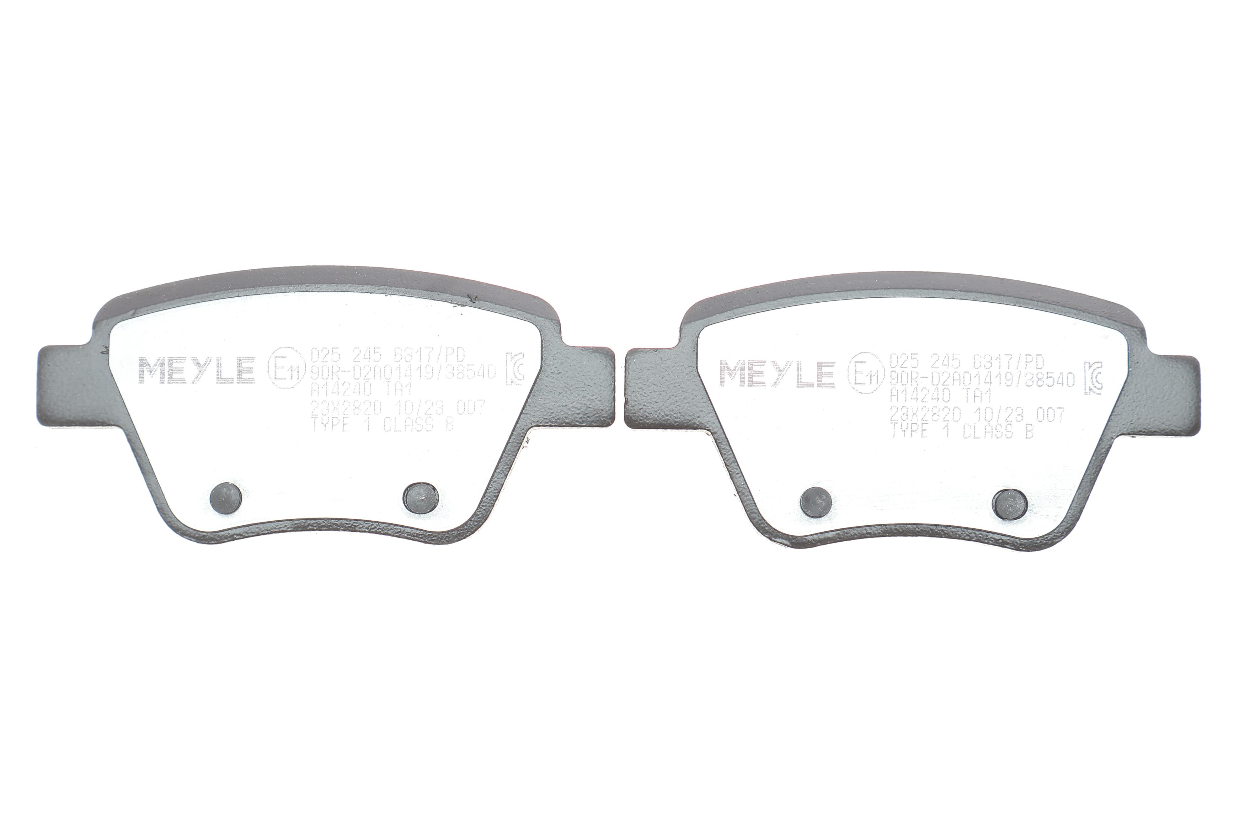 Колодки гальмівні (задні) VW Caddy 10- (Platinum)