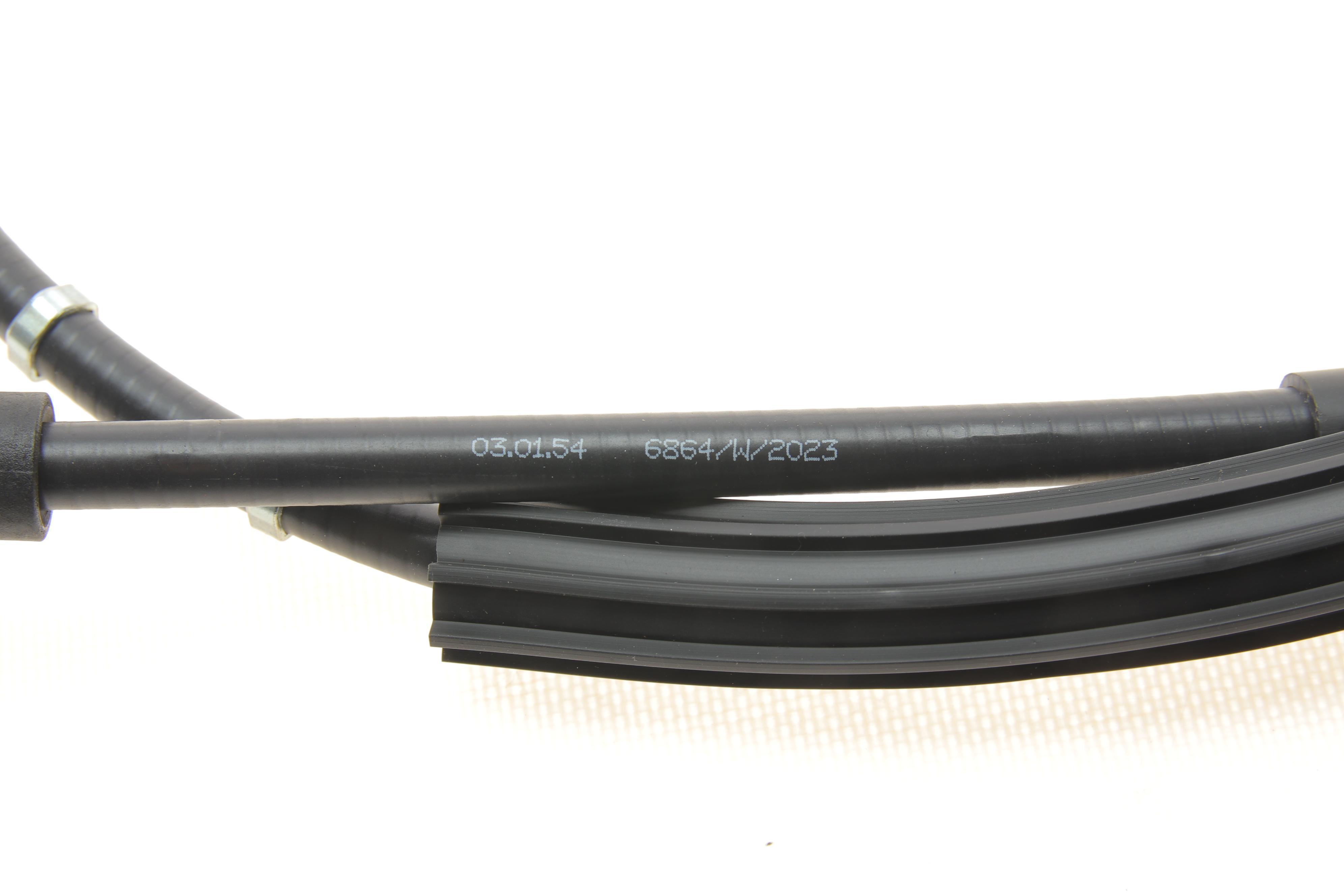 Трос ручника (задній) (R) Audi A4 00-09 (L=2010/1840mm)