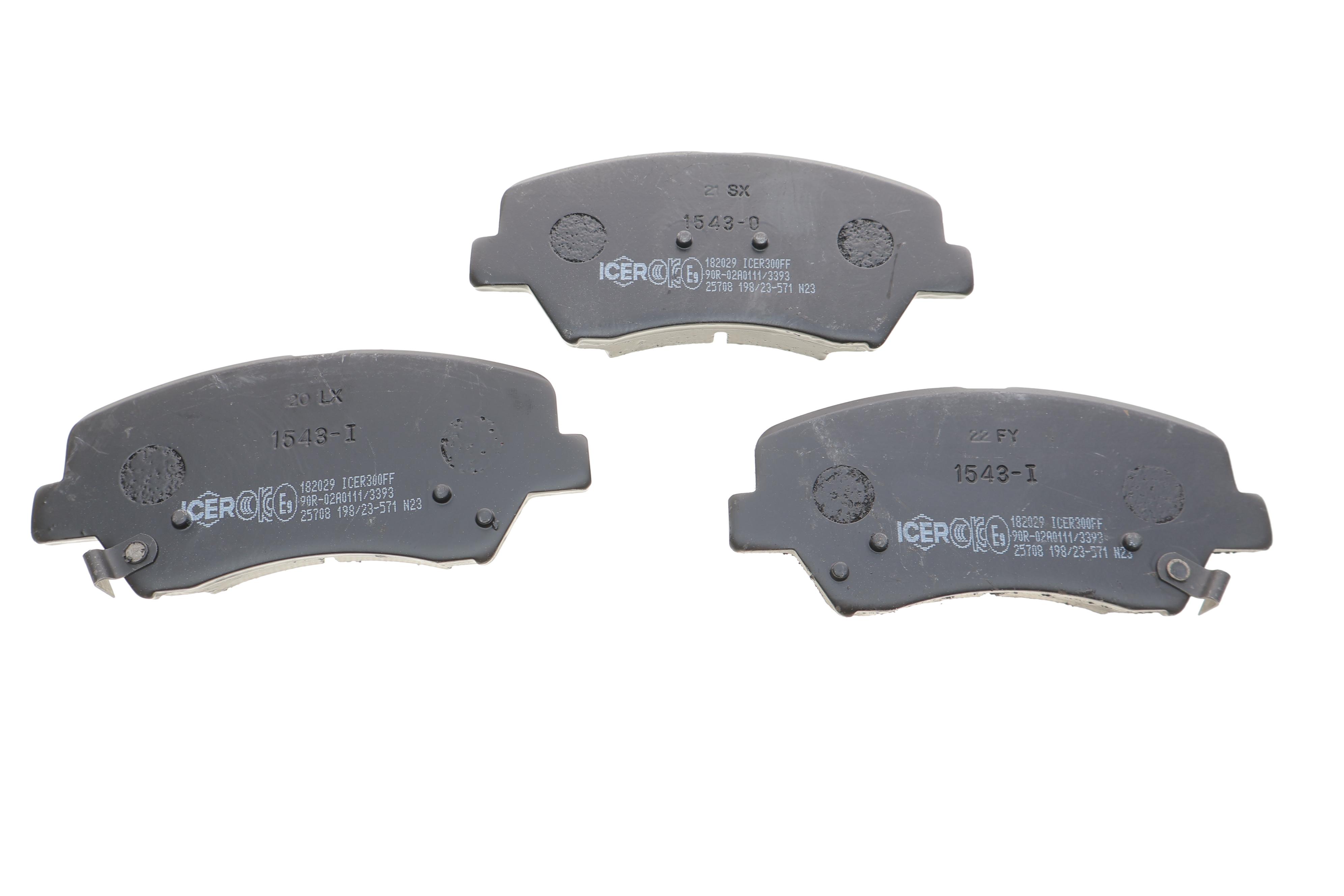 Колодки гальмівні (передні) Hyundai Elantra/ i30/Veloster 11-/Kia Cee'd/Cerato 12-/Soul 09-