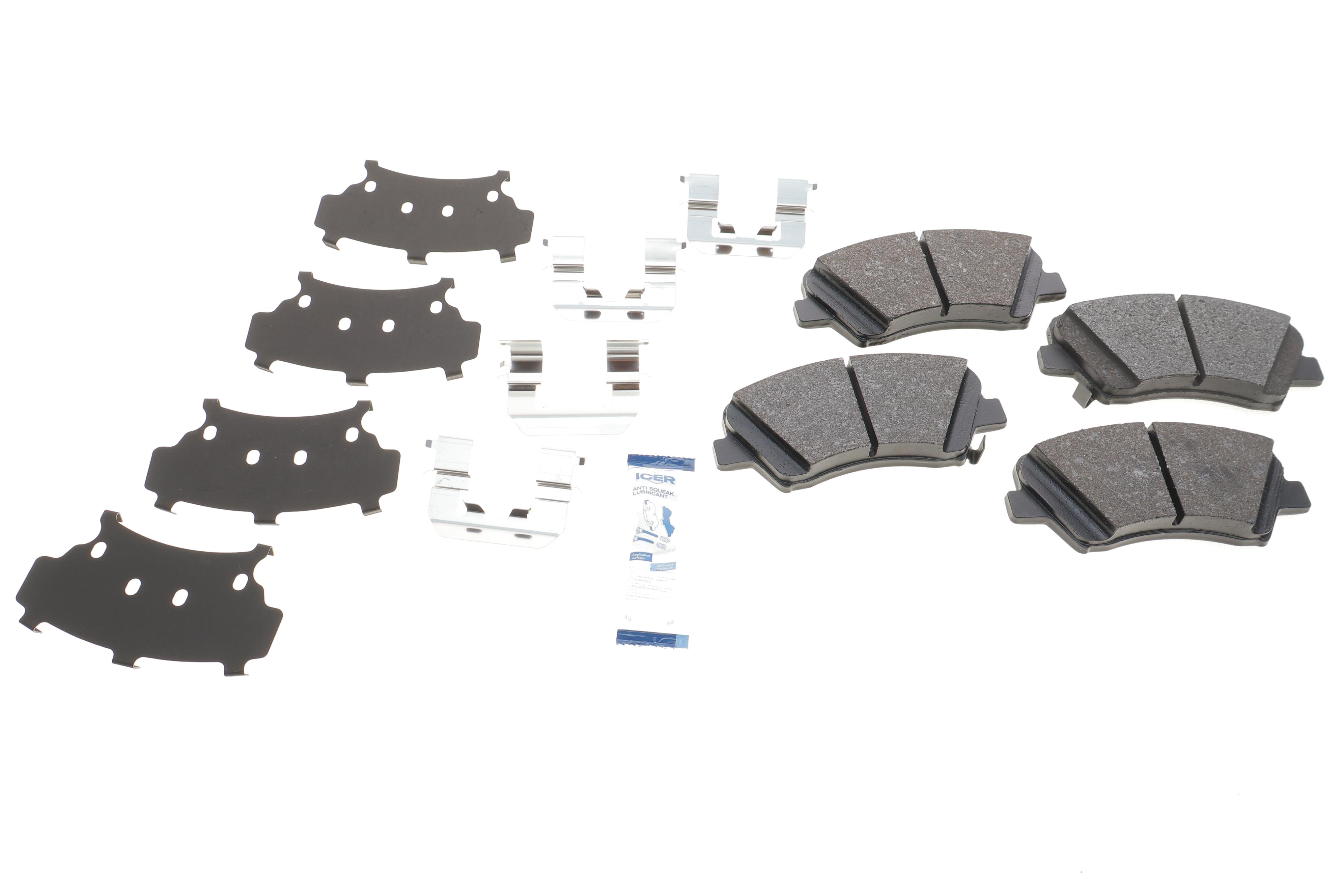 Колодки гальмівні (передні) Hyundai Elantra/ i30/Veloster 11-/Kia Cee'd/Cerato 12-/Soul 09-