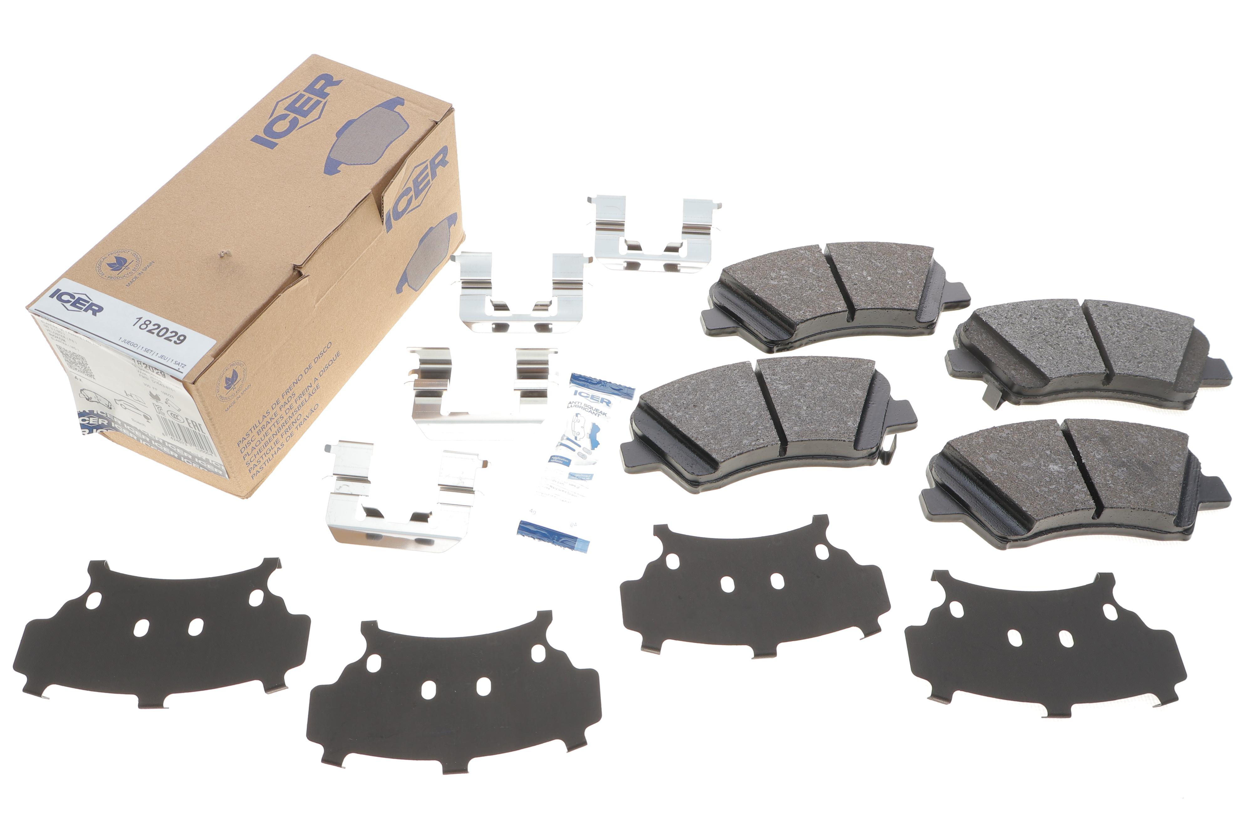 Колодки гальмівні (передні) Hyundai Elantra/ i30/Veloster 11-/Kia Cee'd/Cerato 12-/Soul 09-