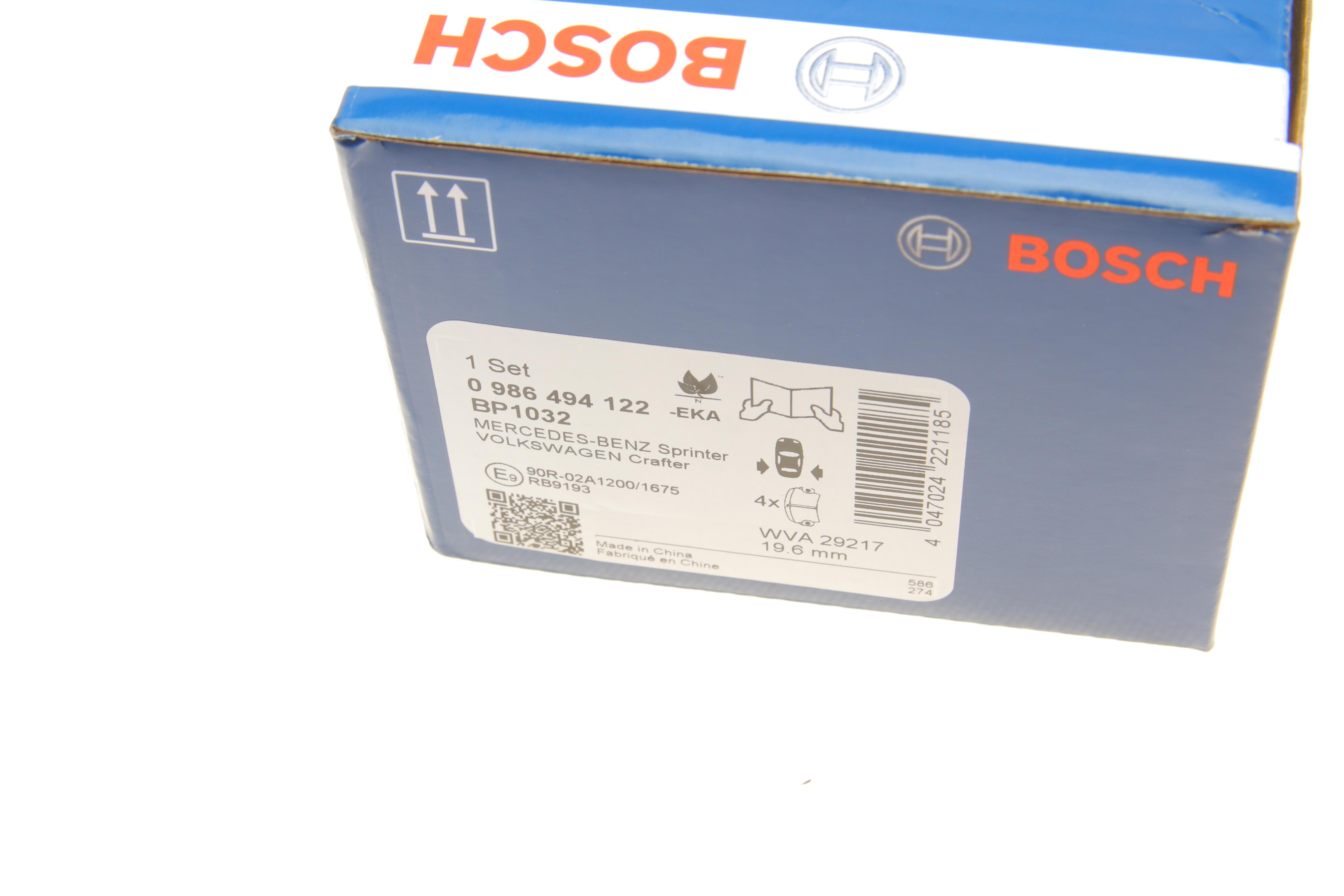 Колодки гальмівні (задні) MB Sprinter 509-519 CDI/VW Crafter 50 06- (спарка)