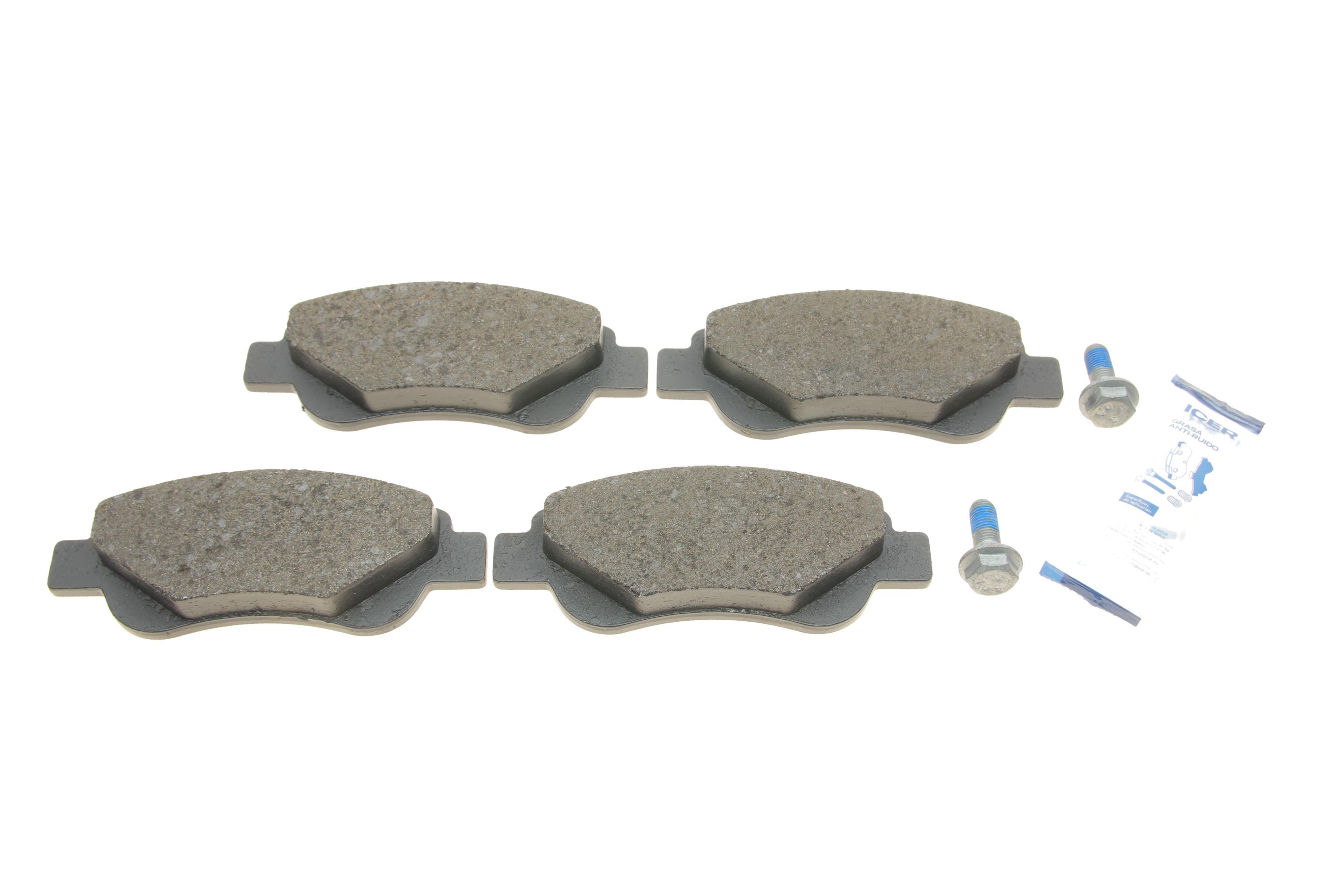 Колодки гальмівні (передні) Citroen С1/Peugeot 107 05-/108 14-/Toyota Aygo 05-