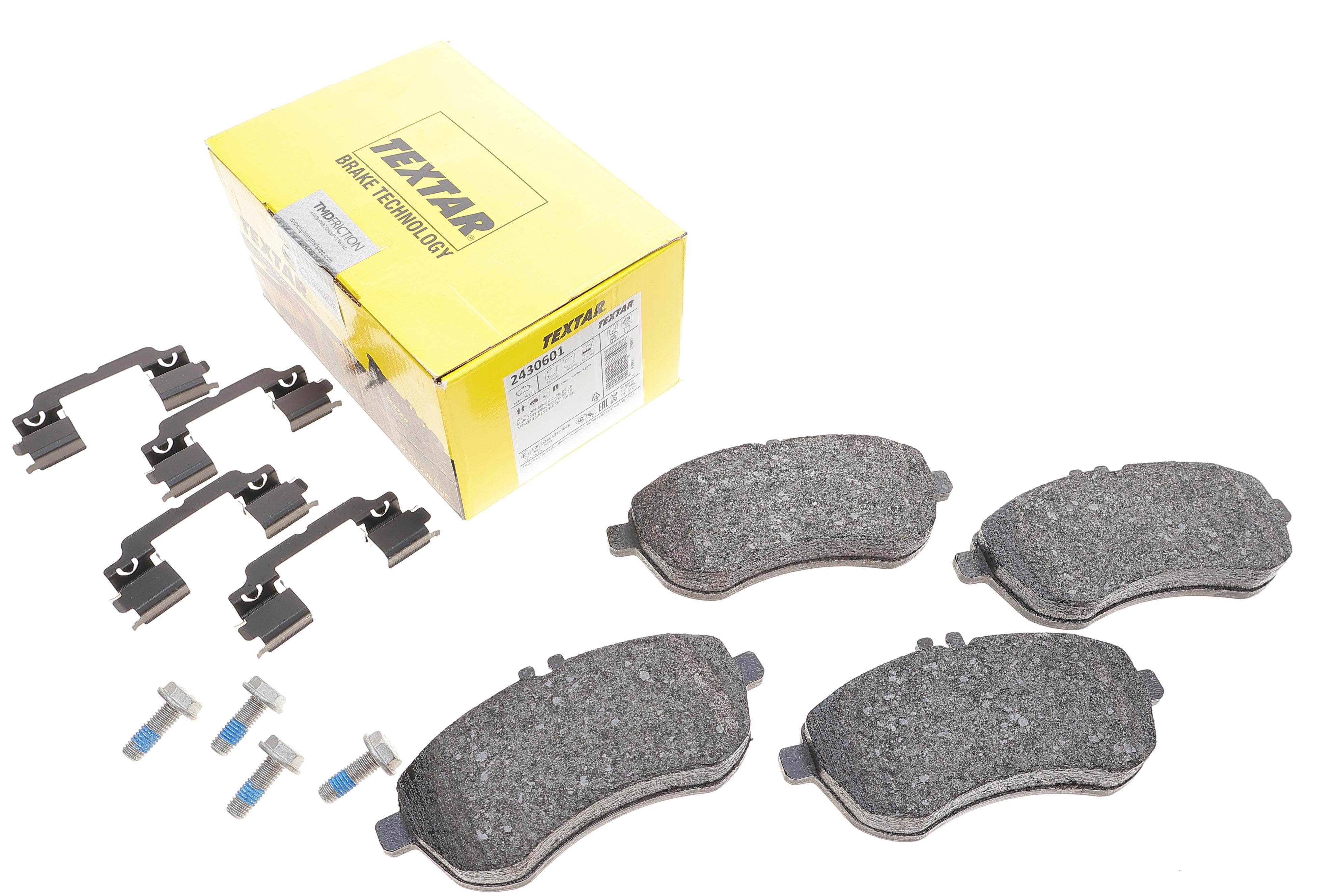 Колодки гальмівні (передні) MB C-class (S204/W204)/E-class (S212/W212) 07- (Lucas) Q+