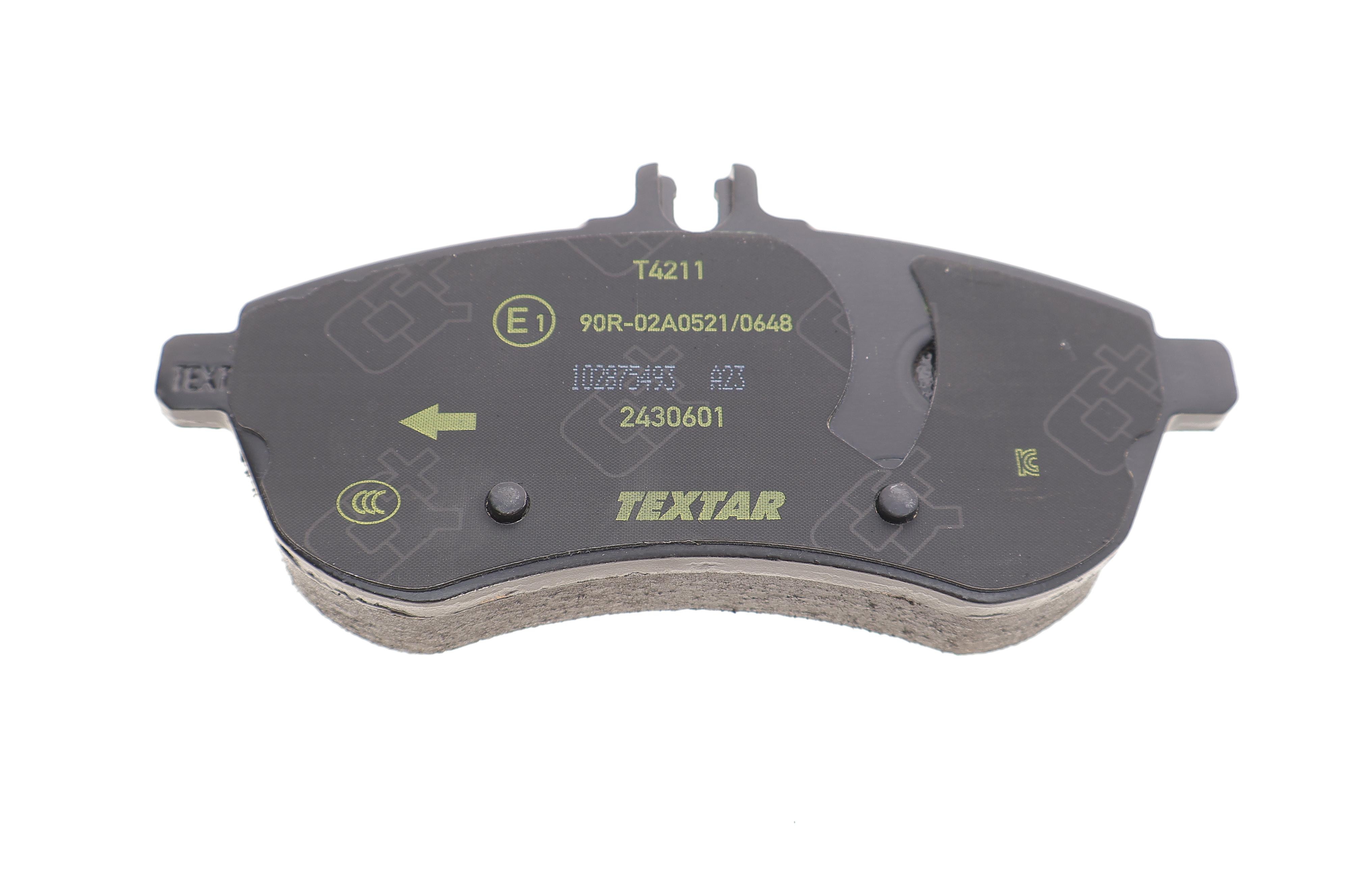 Колодки гальмівні (передні) MB C-class (S204/W204)/E-class (S212/W212) 07- (Lucas) Q+