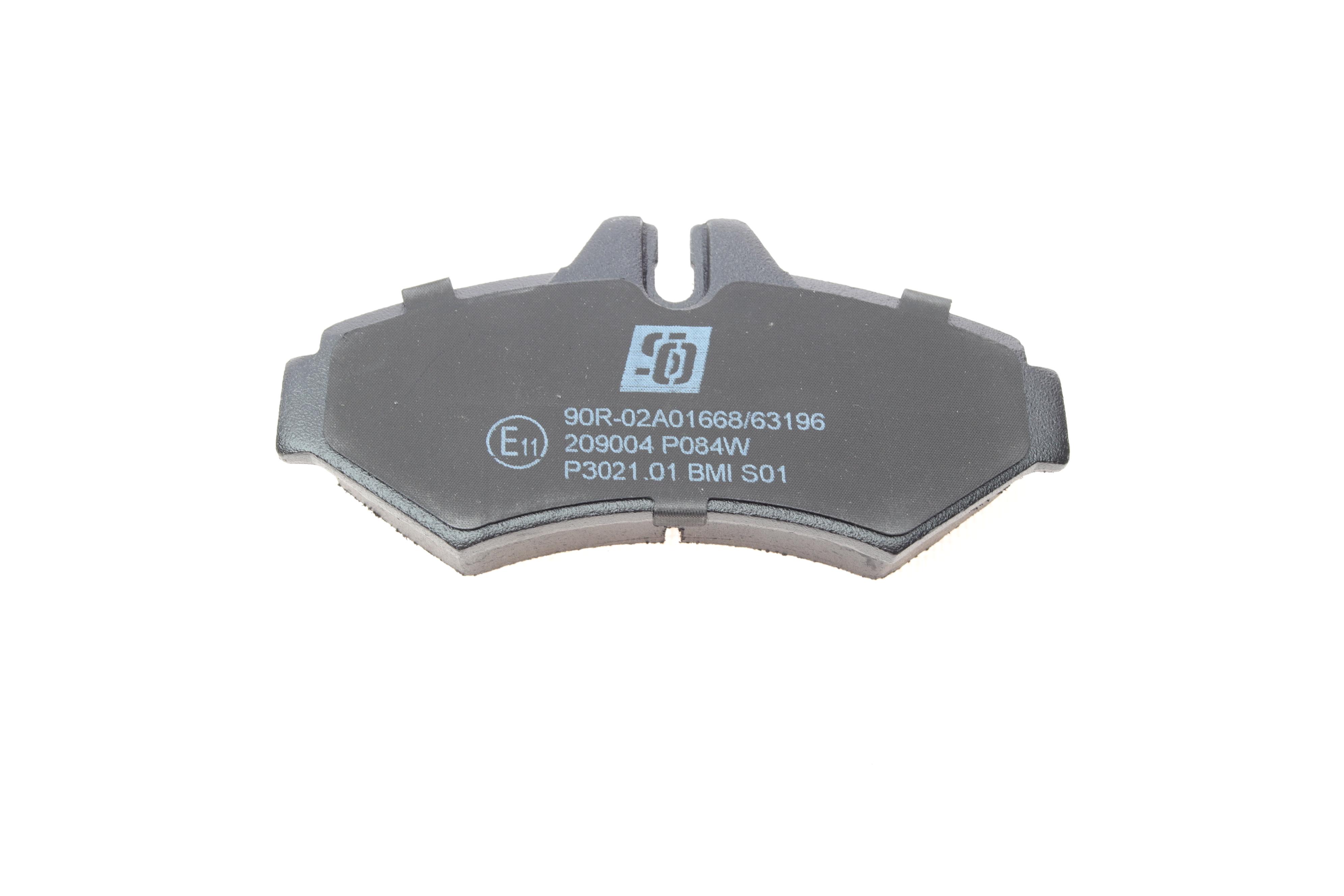 Колодки гальмівні (задні) MB Sprinter 208-316 96- (Bosch)