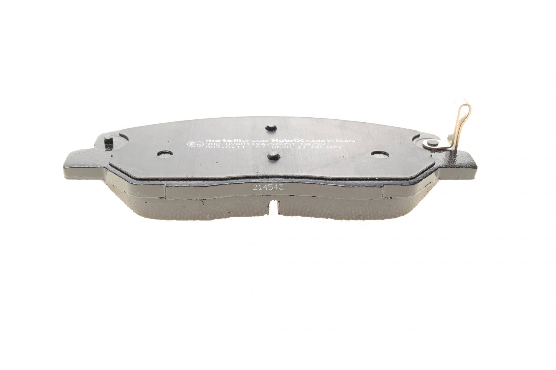 Колодки гальмівні (передні) Hyundai Santa Fe II/III/Genesis 06-/Kia Sorento/Ssangyong Korando 09-