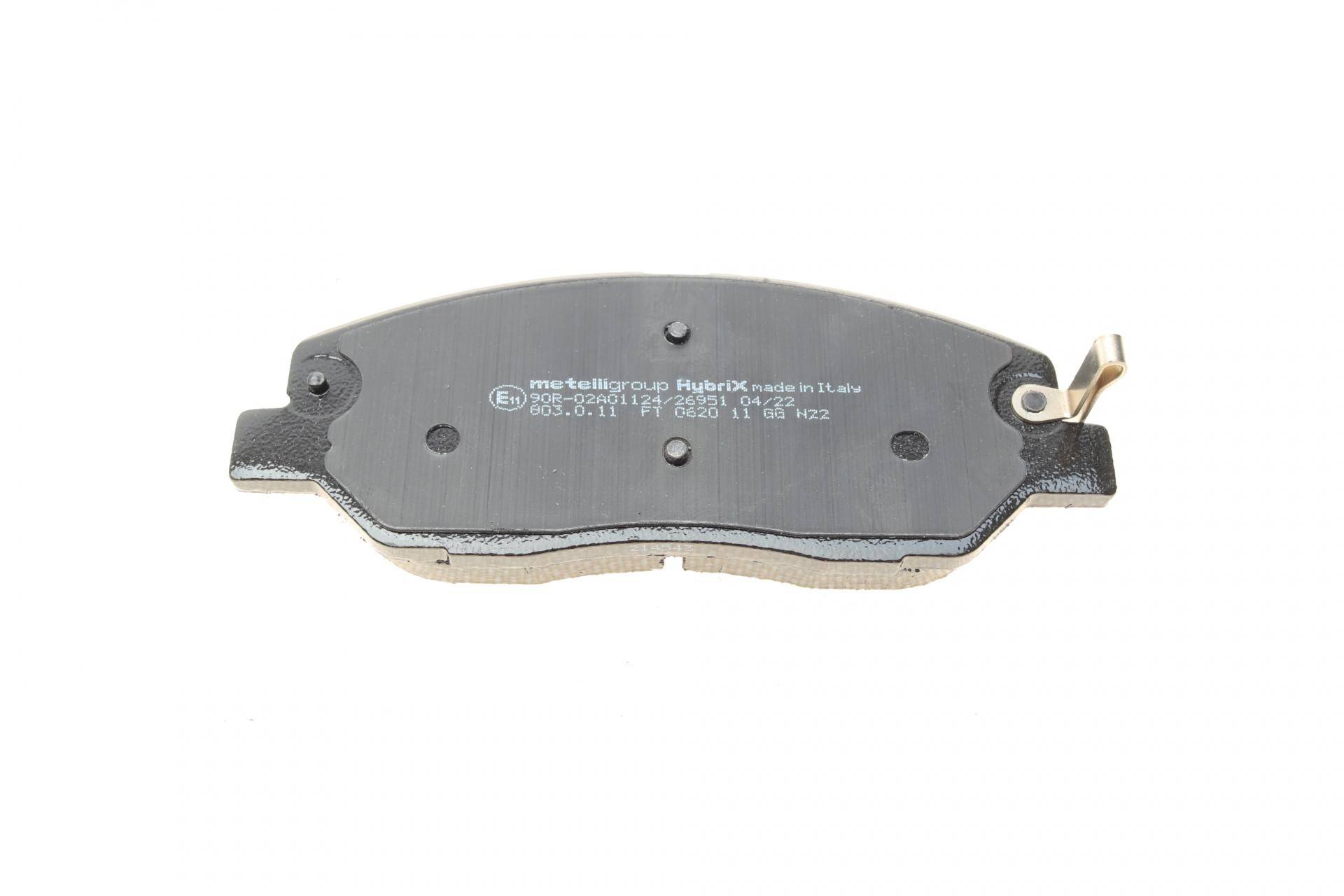 Колодки гальмівні (передні) Hyundai Santa Fe II/III/Genesis 06-/Kia Sorento/Ssangyong Korando 09-