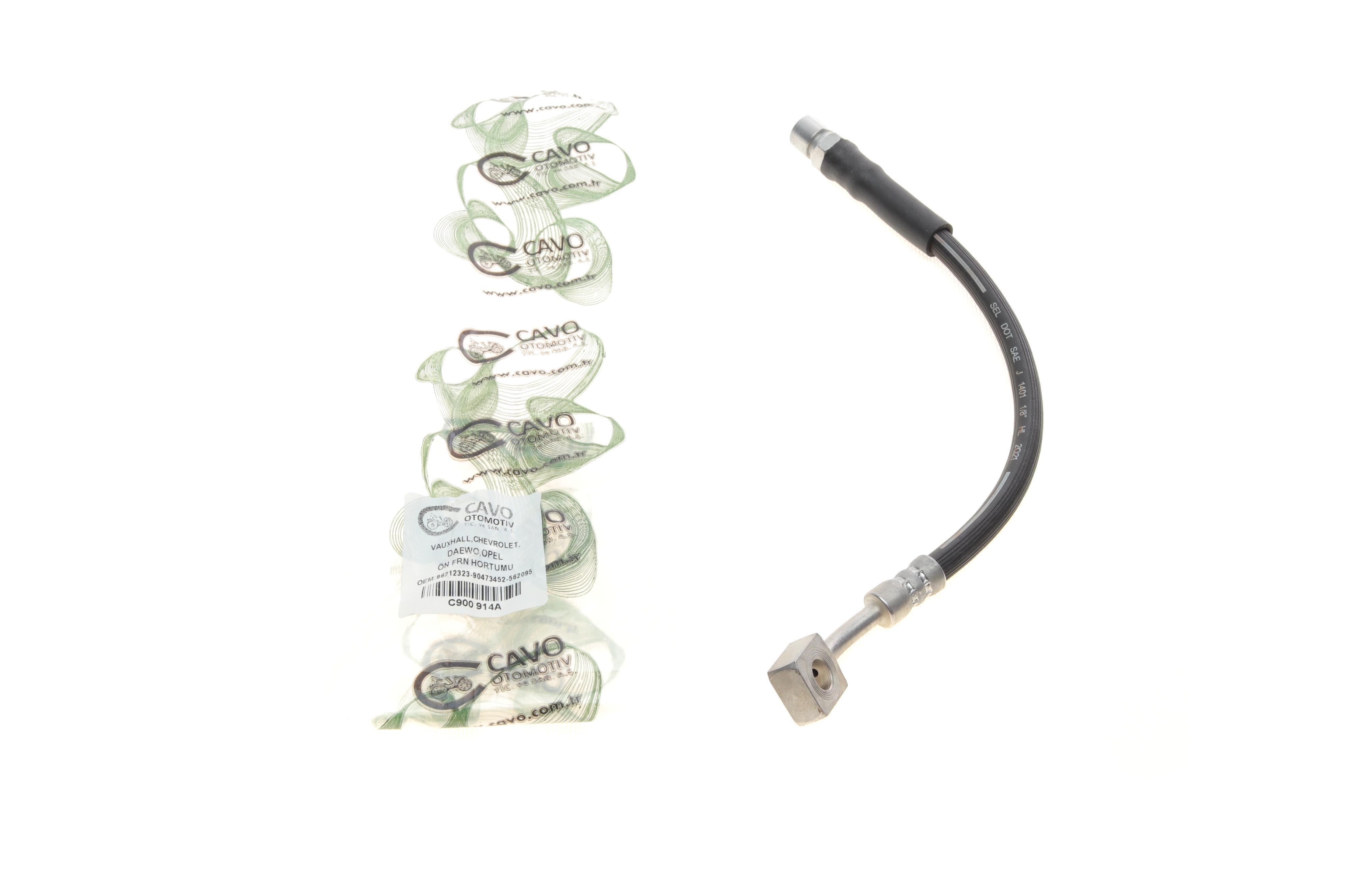 Шланг гальмівний (передній) Daewoo Lanos 97-