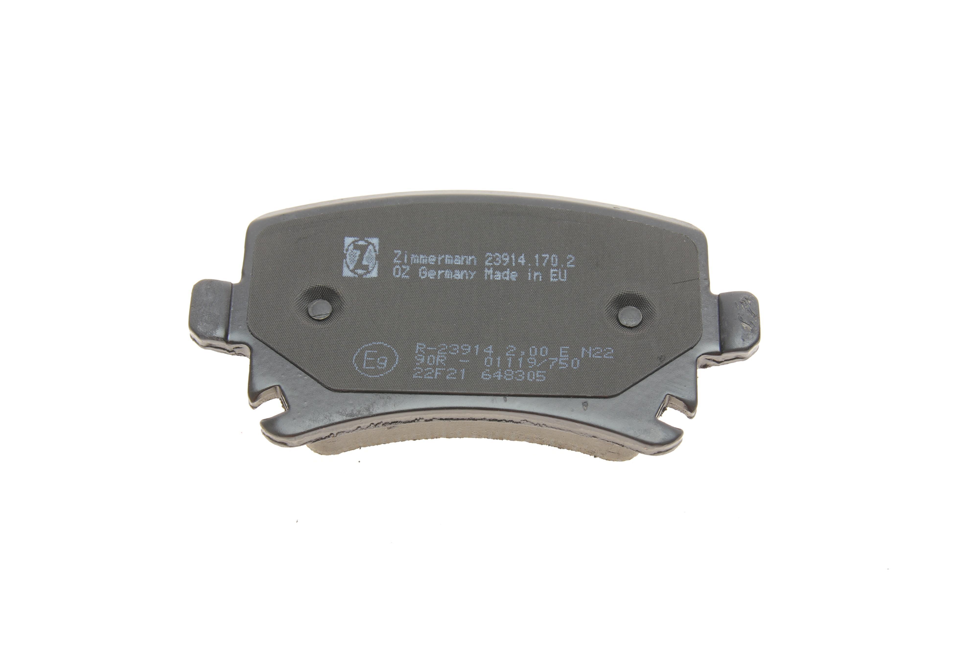 Колодки гальмівні (задні) VW Caddy 03-15 (Lucas-Girling) (з аксесуарами)