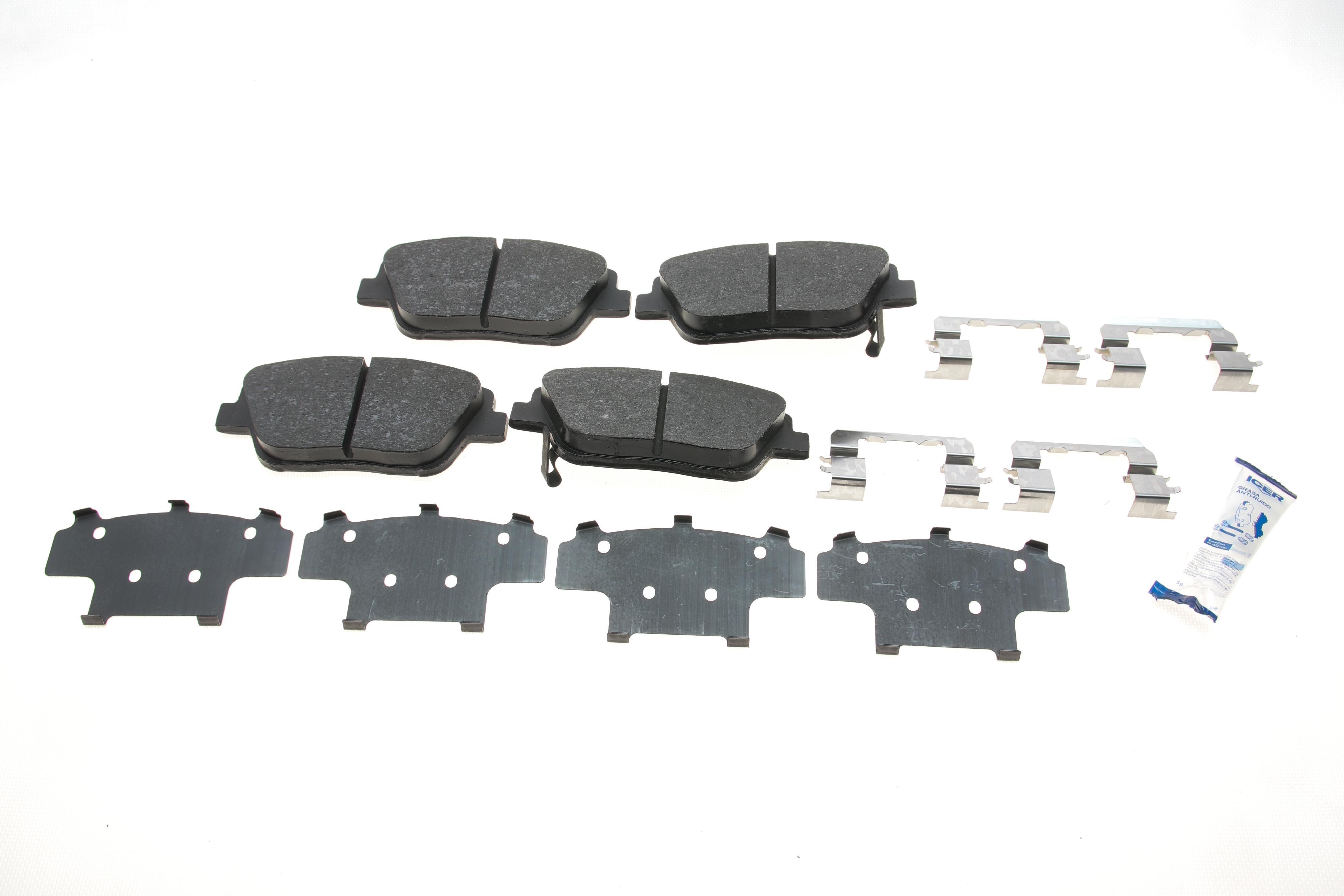 Колодки гальмівні (передні) Hyundai Sonata VI 11-14//Kia Optima 10-