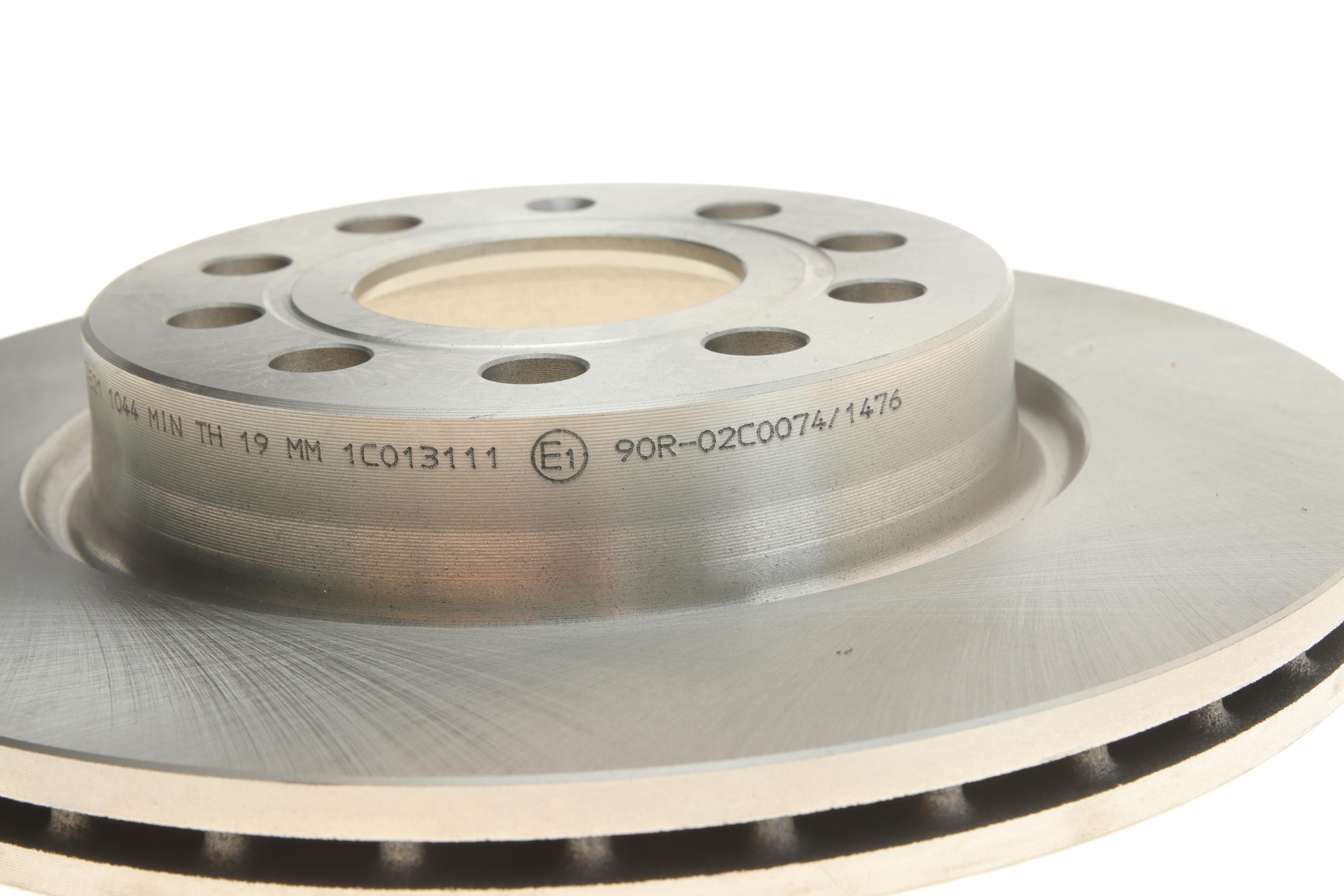 Диск гальмівний (передній) VW Caddy 04- (280x22)