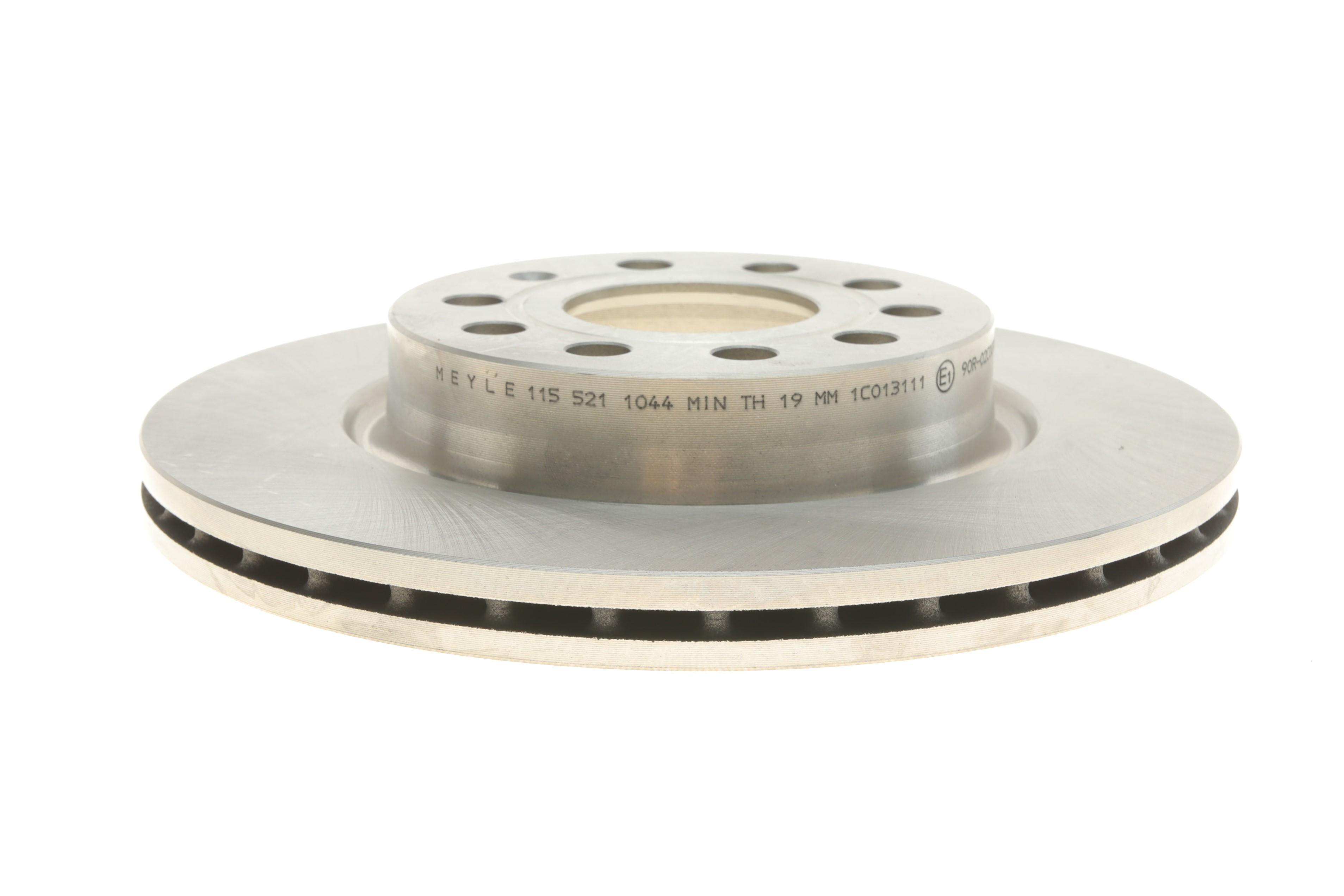 Диск гальмівний (передній) VW Caddy 04- (280x22)