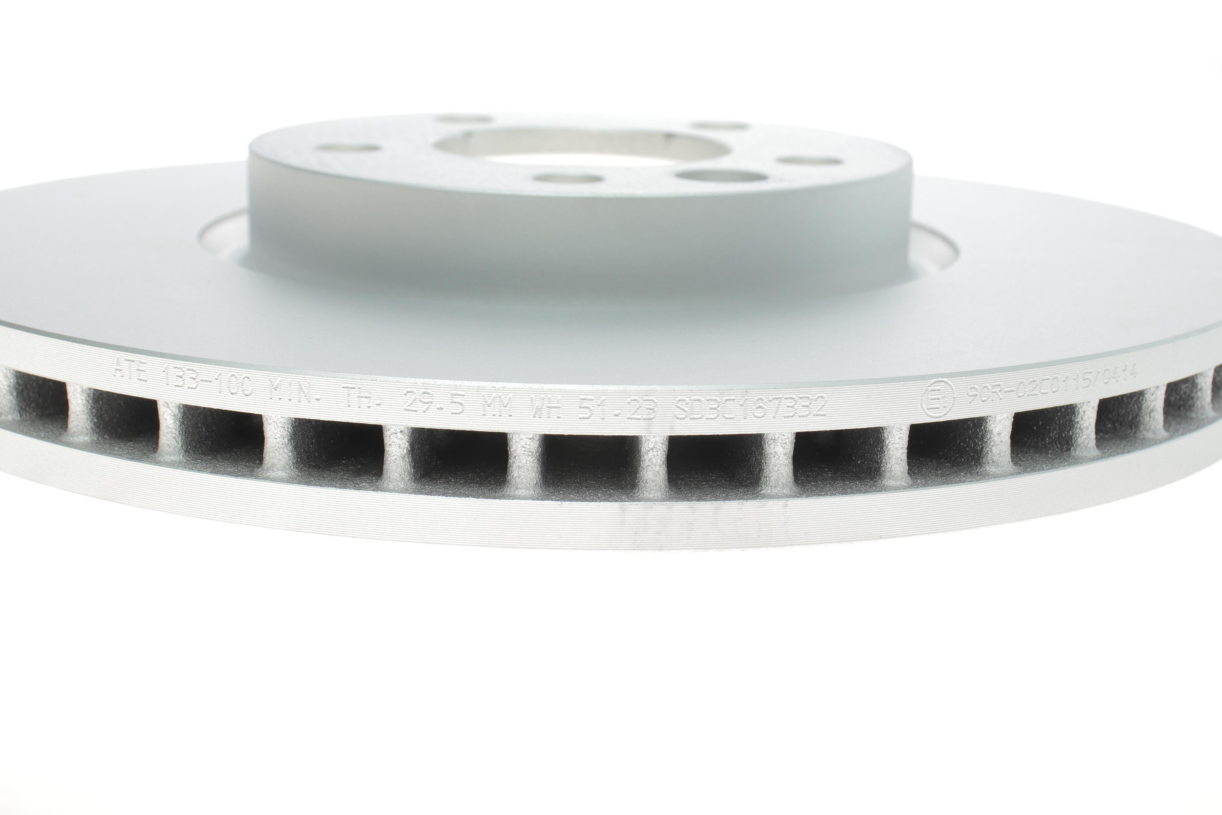 Диск гальмівний (передній) VW T5 09-15/T6 15- (340x32.6) (з покриттям) (вентильований)