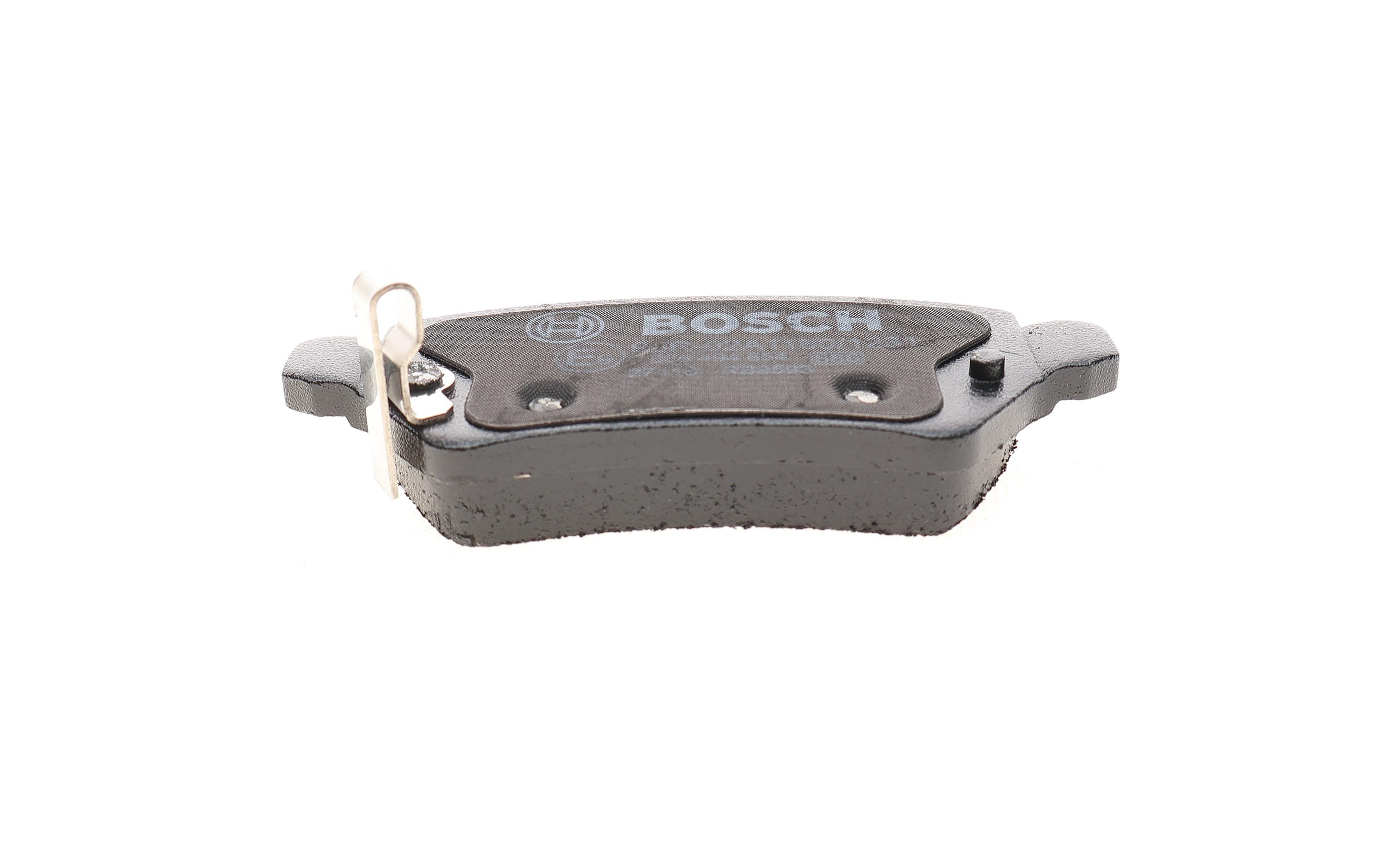 Колодки гальмівні (задні) Opel Astra G/H/ Combo 01- /Kia Venga (Lucas) (з прижимною пластиною)