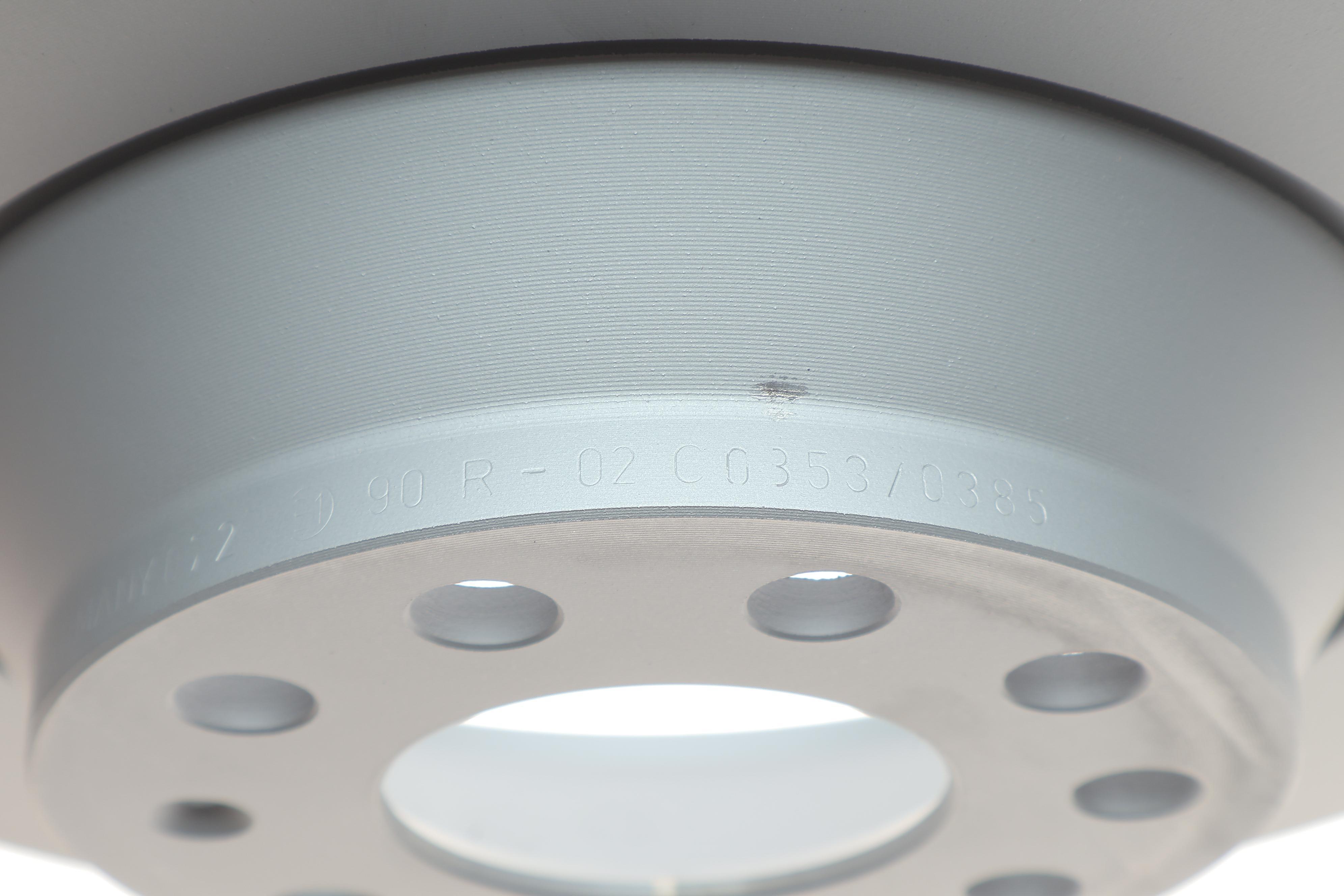 Диск гальмівний (задній) Audi A6 04-12 (302x12) (з покриттям) (повний)