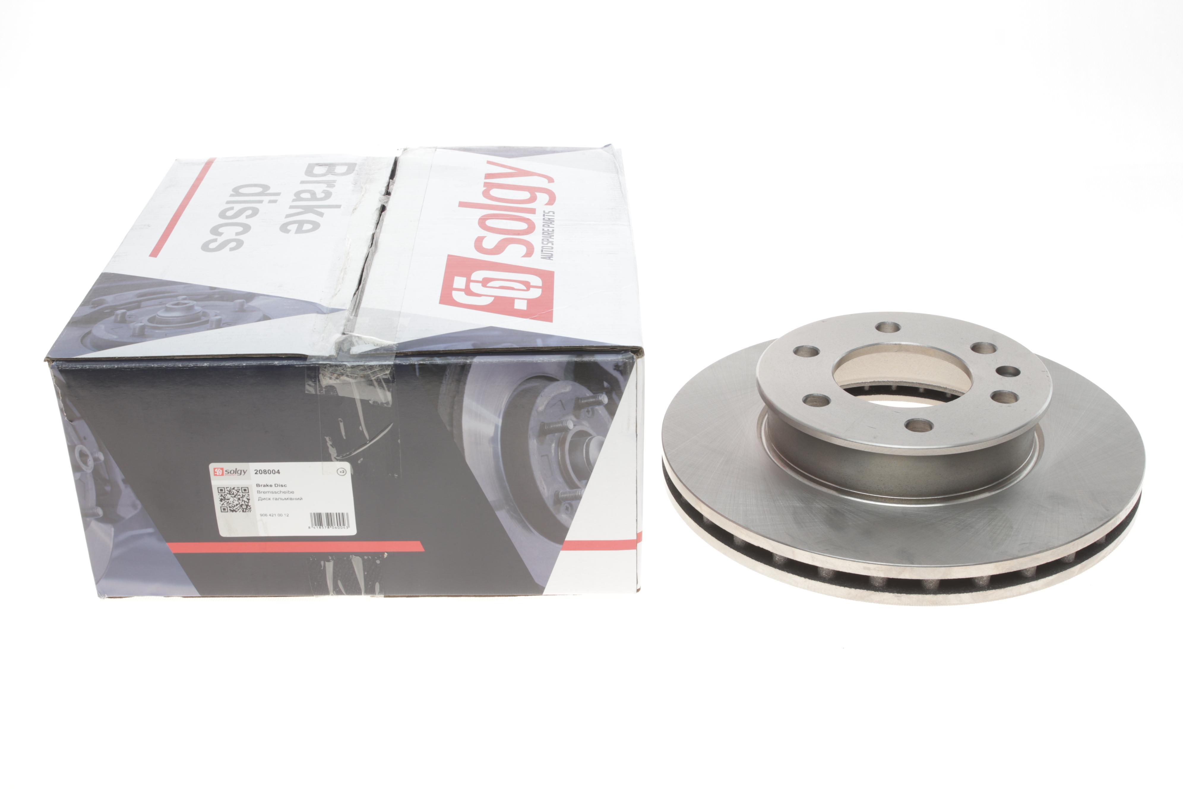 Диск гальмівний (передній) MB Sprinter/VW Crafter 06- (299.6x28)