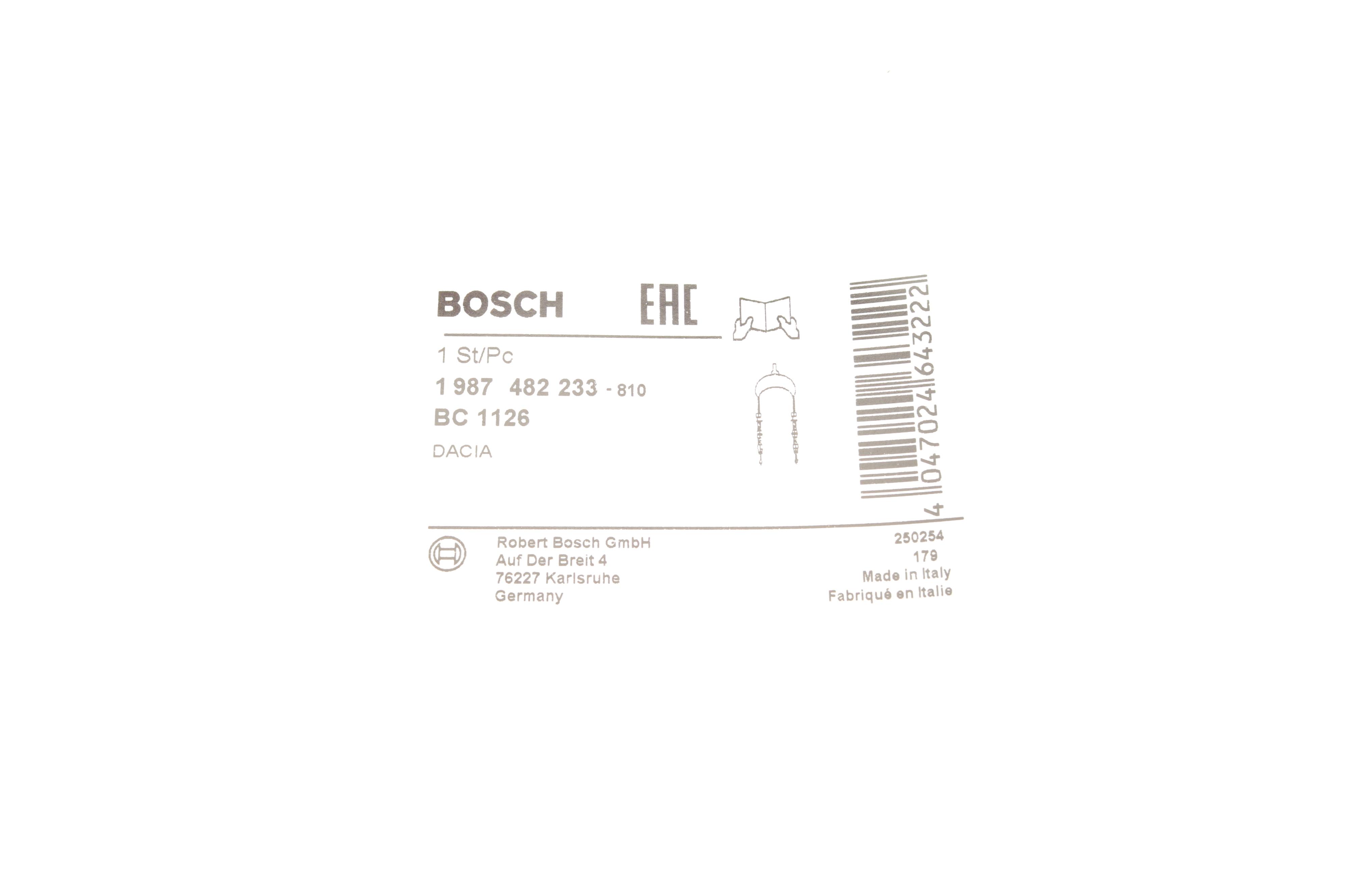 Трос ручного гальма (задній) Dacia Logan 1.4-1.6 16V 07- (1993mm)