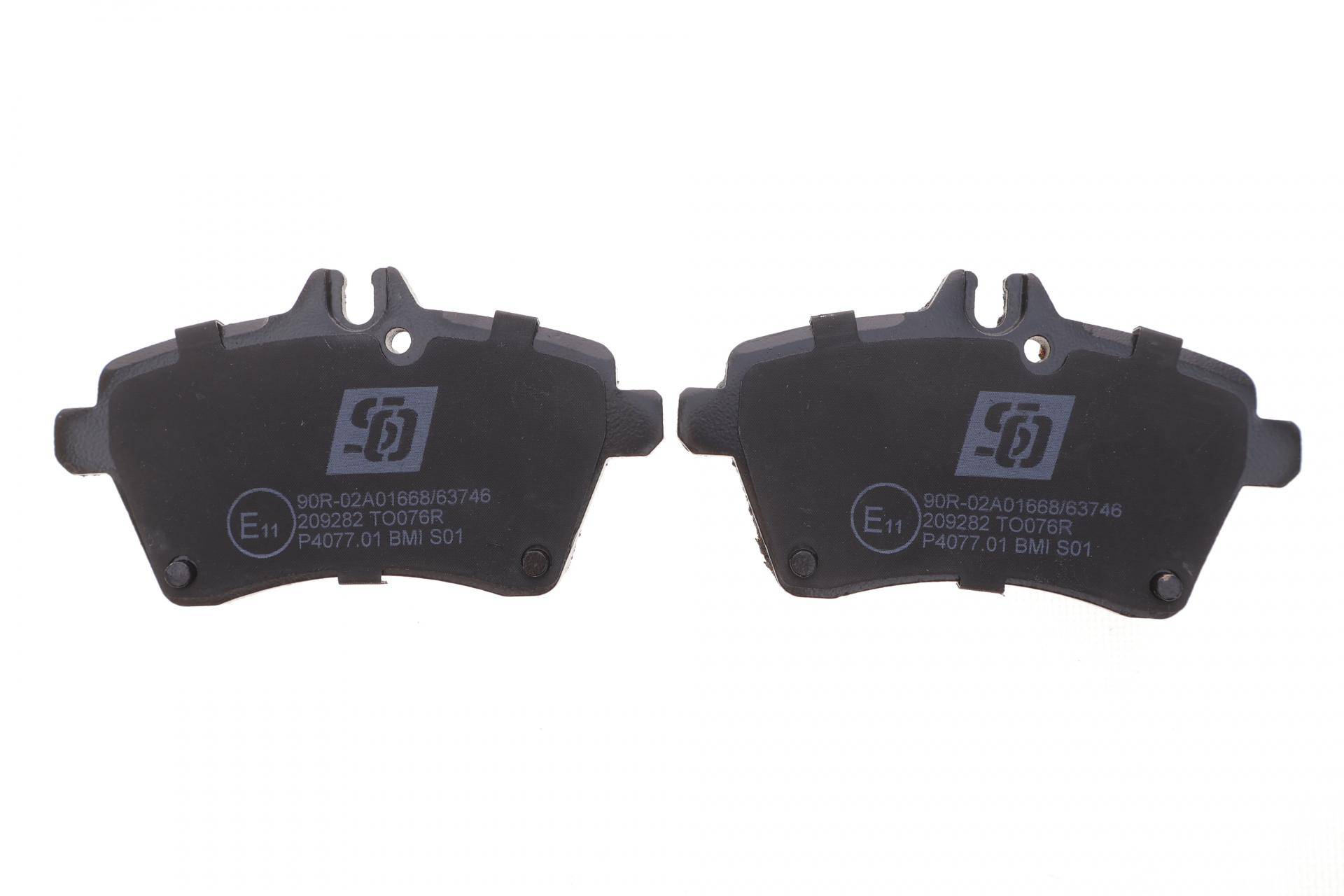 Колодки гальмівні (передні) MB A-class (W169) 04-12/B-class (W245) 05-11