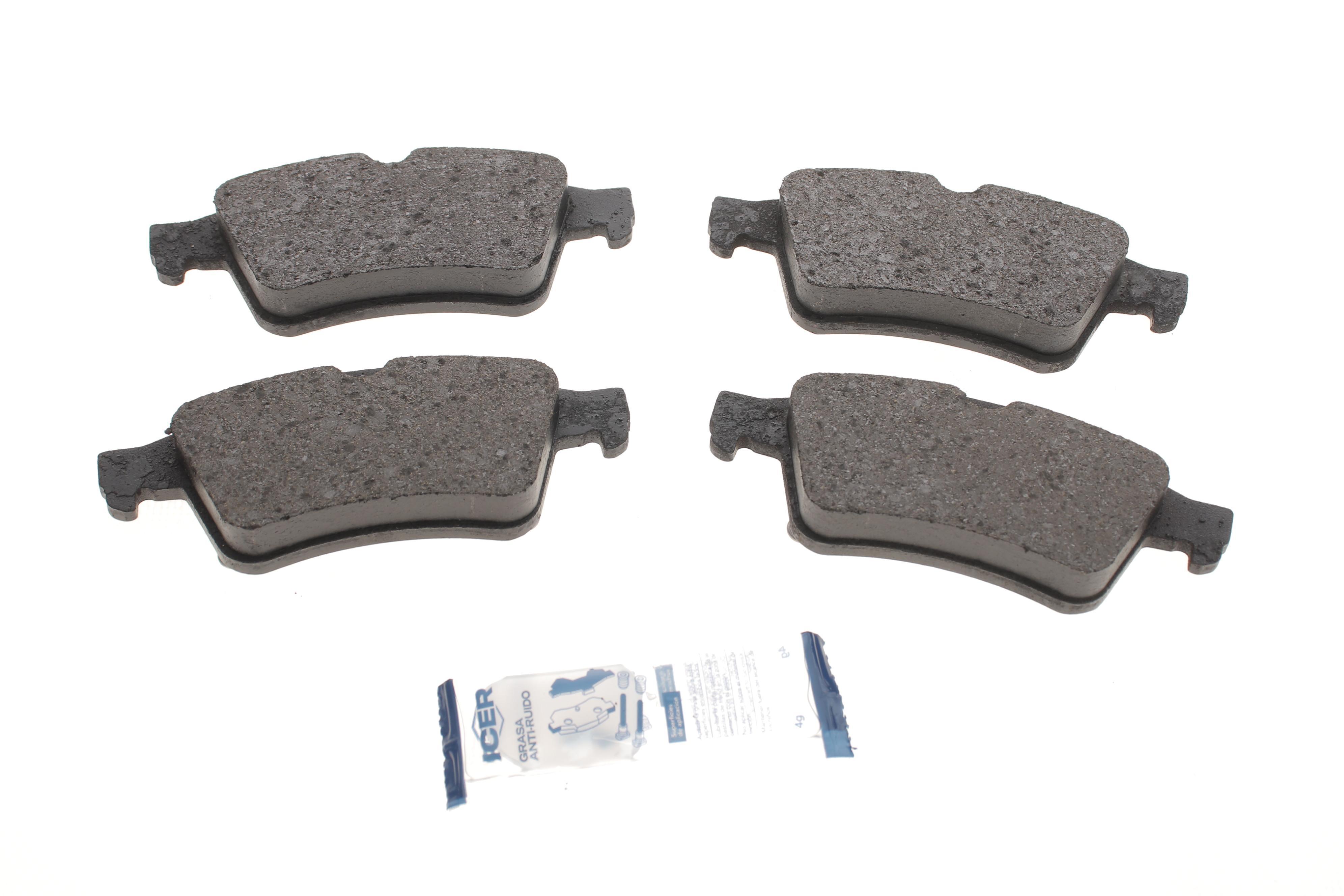 Колодки гальмівні (задні) Ford Connect/Focus 02-13/Renault Laguna/Megane/Espace/Opel Vectra C 02-