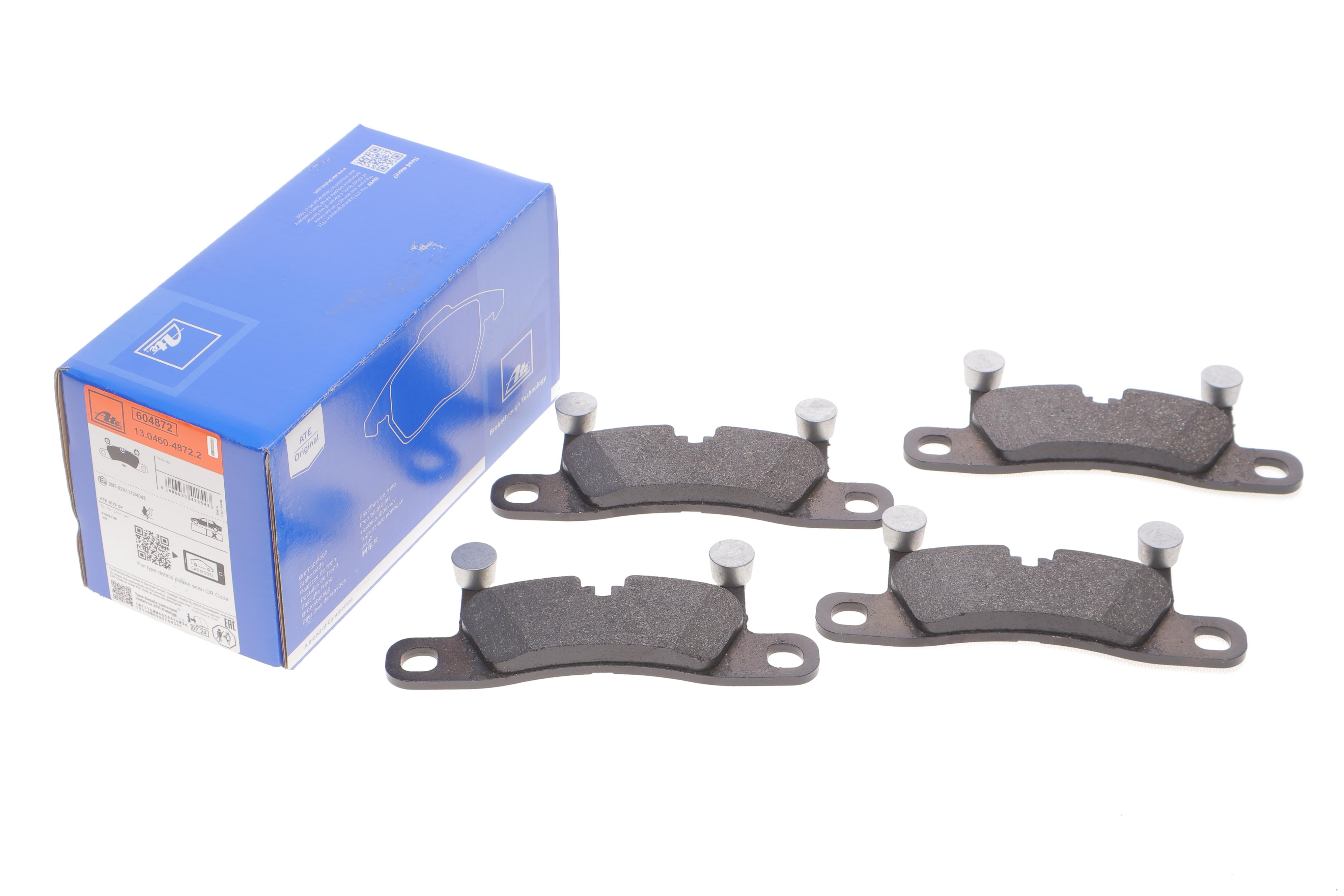 Колодки гальмівні (задні) VW Touareg/Porsche Cayenne 10- (Brembo)