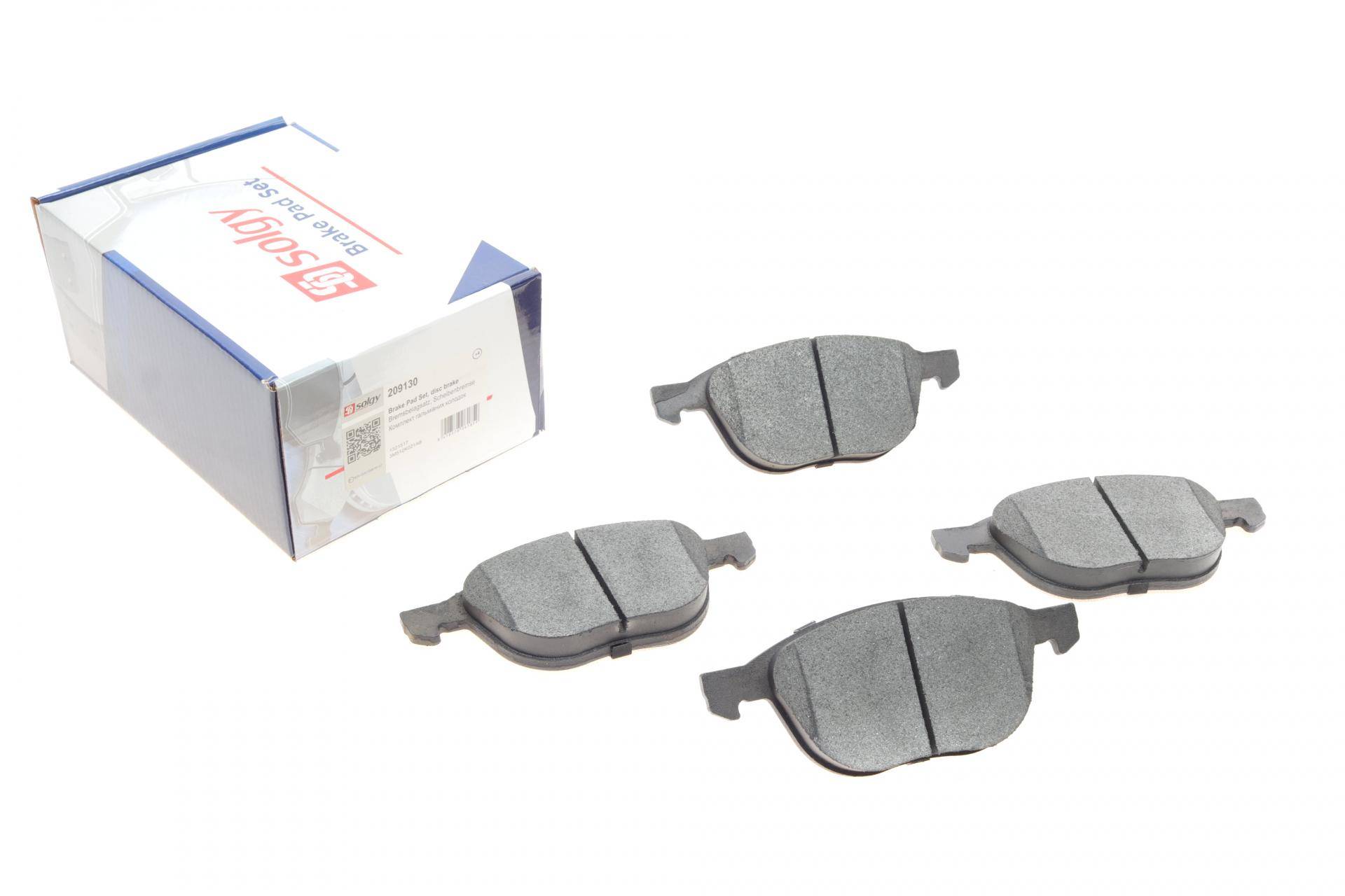 Колодки гальмівні (передні) Ford Focus/Mazda 3/5 03- (Ate)