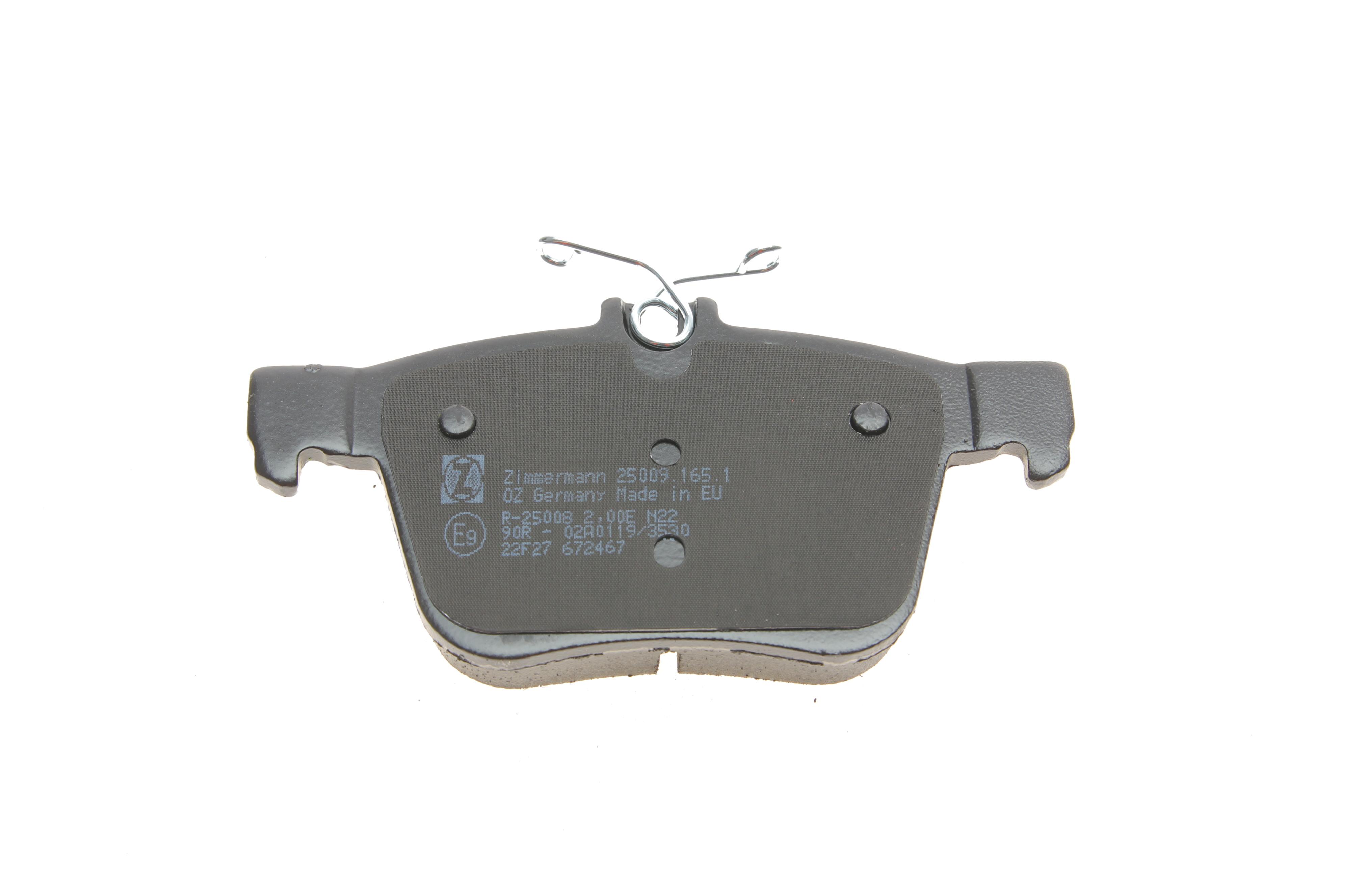 Колодки гальмівні (задні) VW Golf/Passat/Tiguan/Touran 1.0-2.0 TDI 12- (Ate)