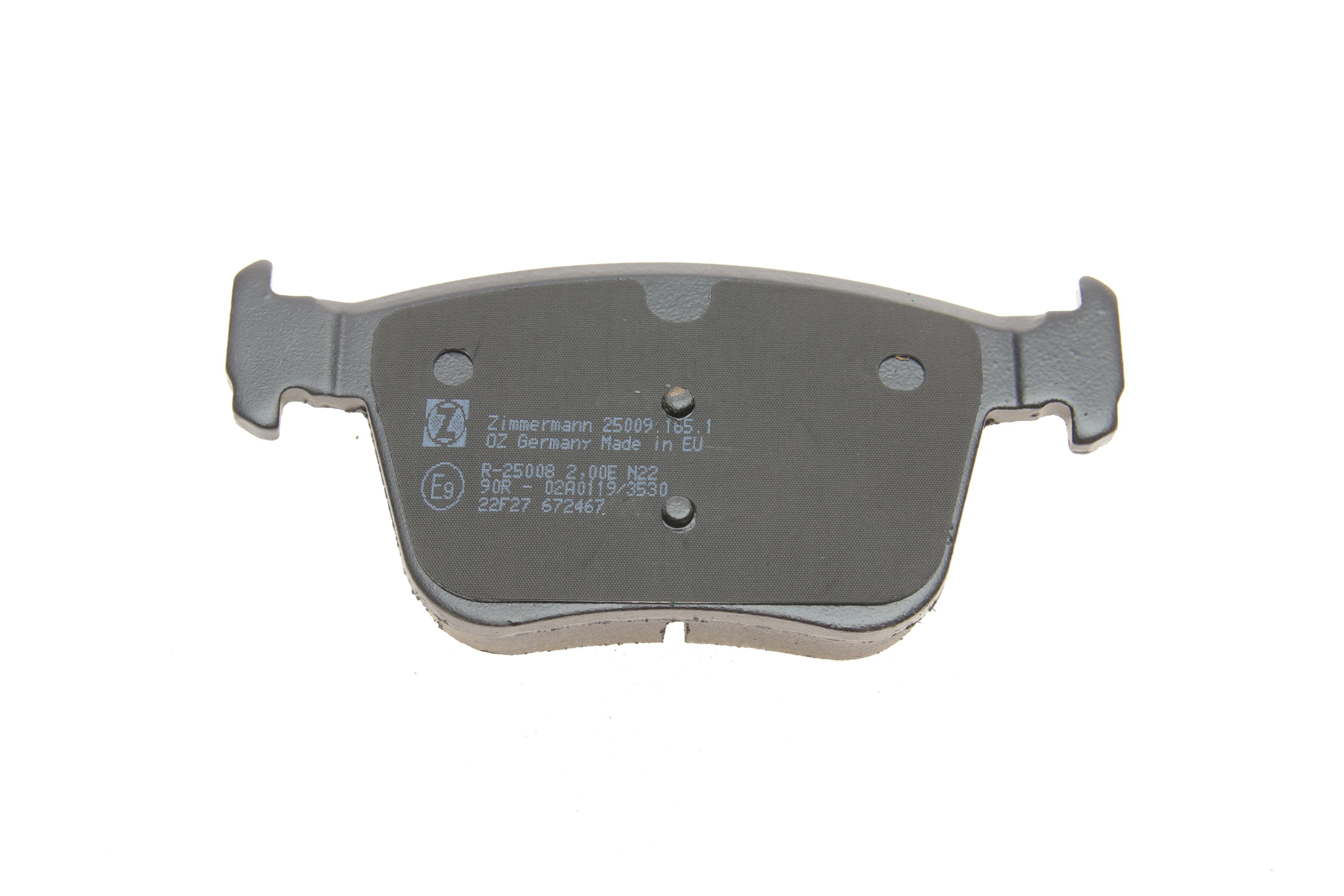 Колодки гальмівні (задні) VW Golf/Passat/Tiguan/Touran 1.0-2.0 TDI 12- (Ate)