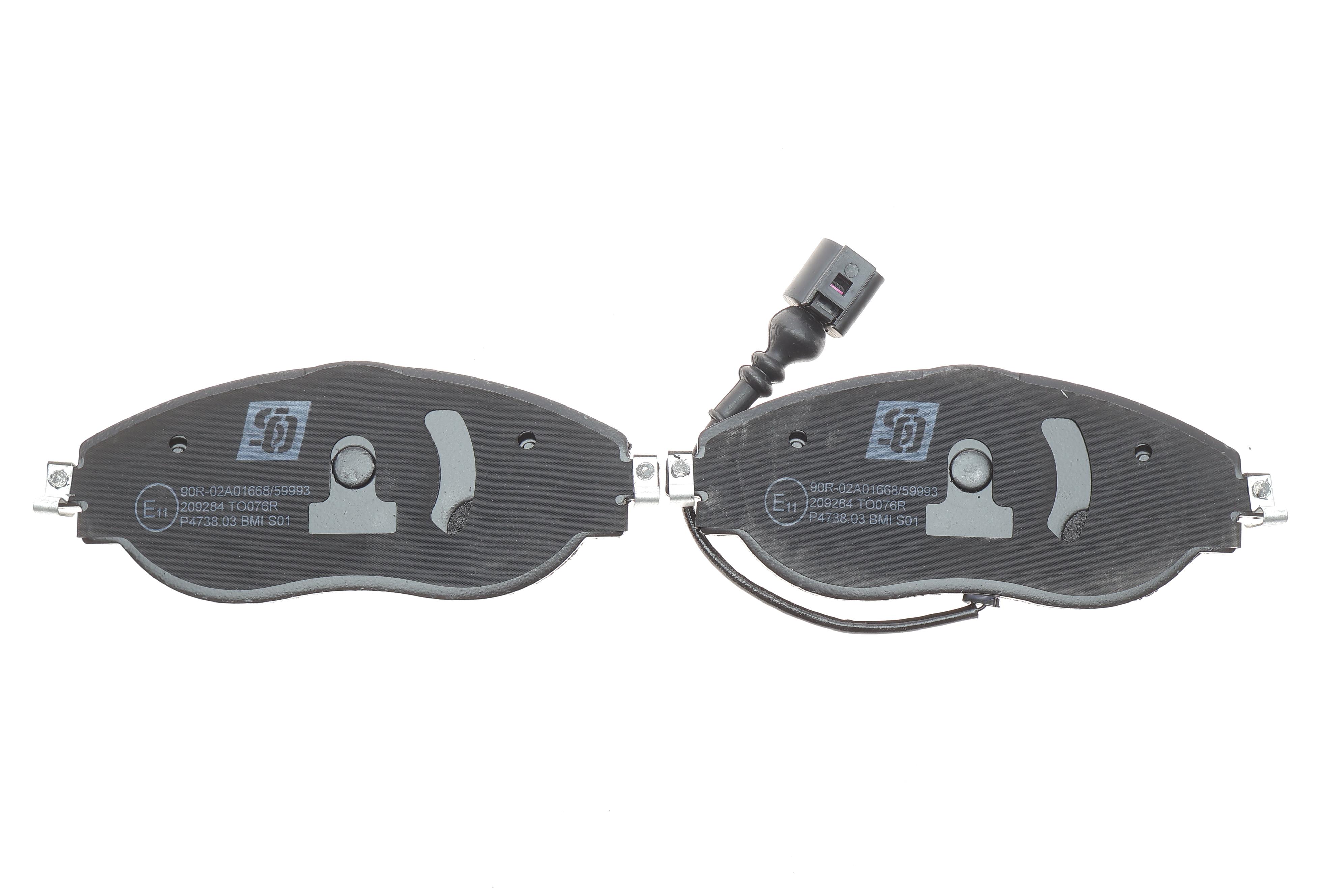 Колодки гальмівні (передні) Audi A3/Skoda Octavia III/VW Passat/Golf 13-