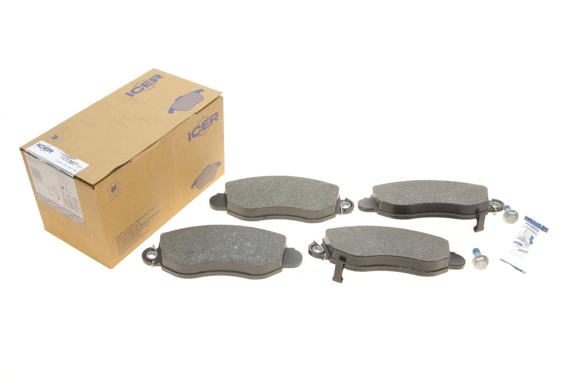 Колодки гальмівні (передні) Ford Transit 00-06