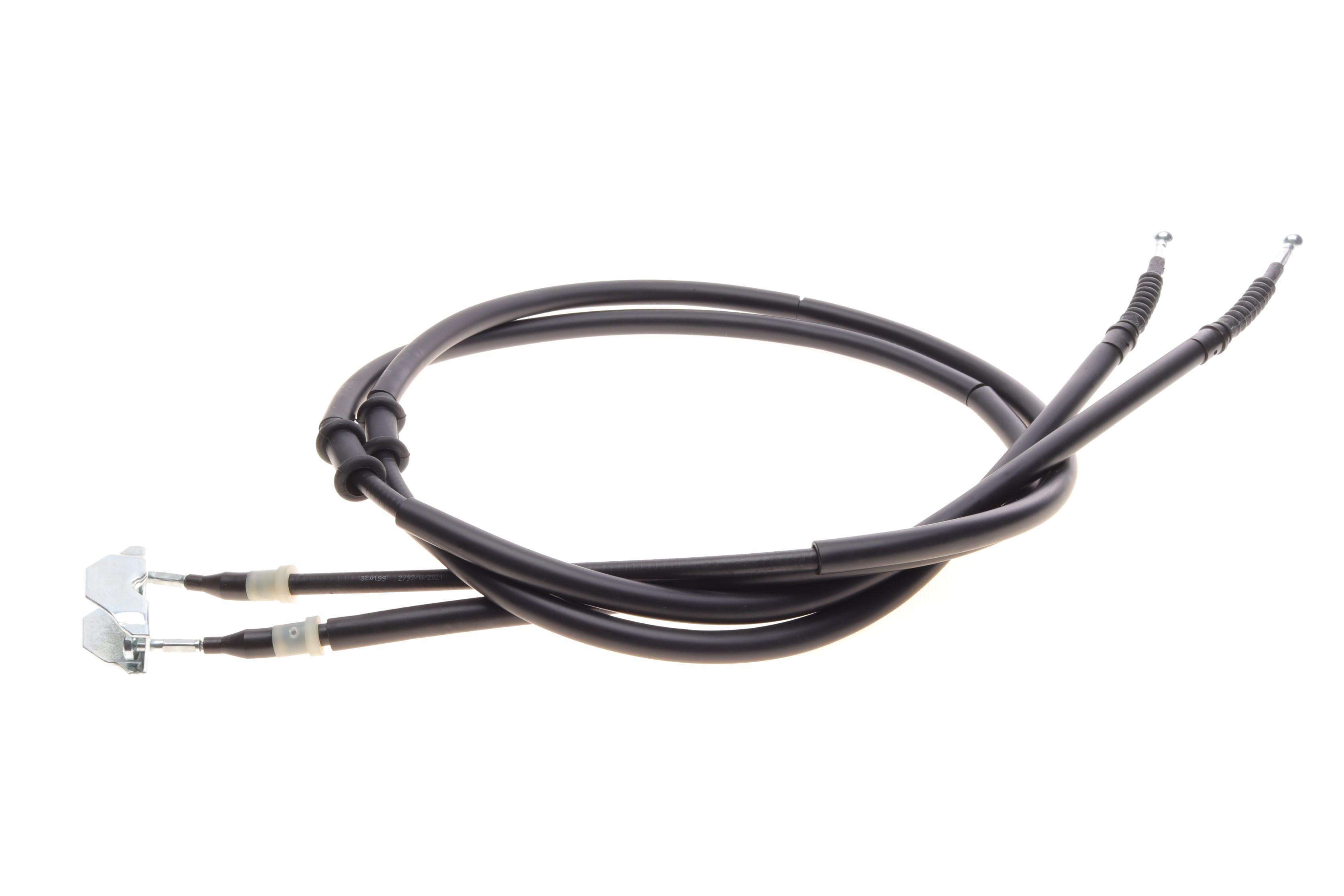 Трос ручника (задній) Opel Astra H 01-14 (1647/1462/1665/1478mm)