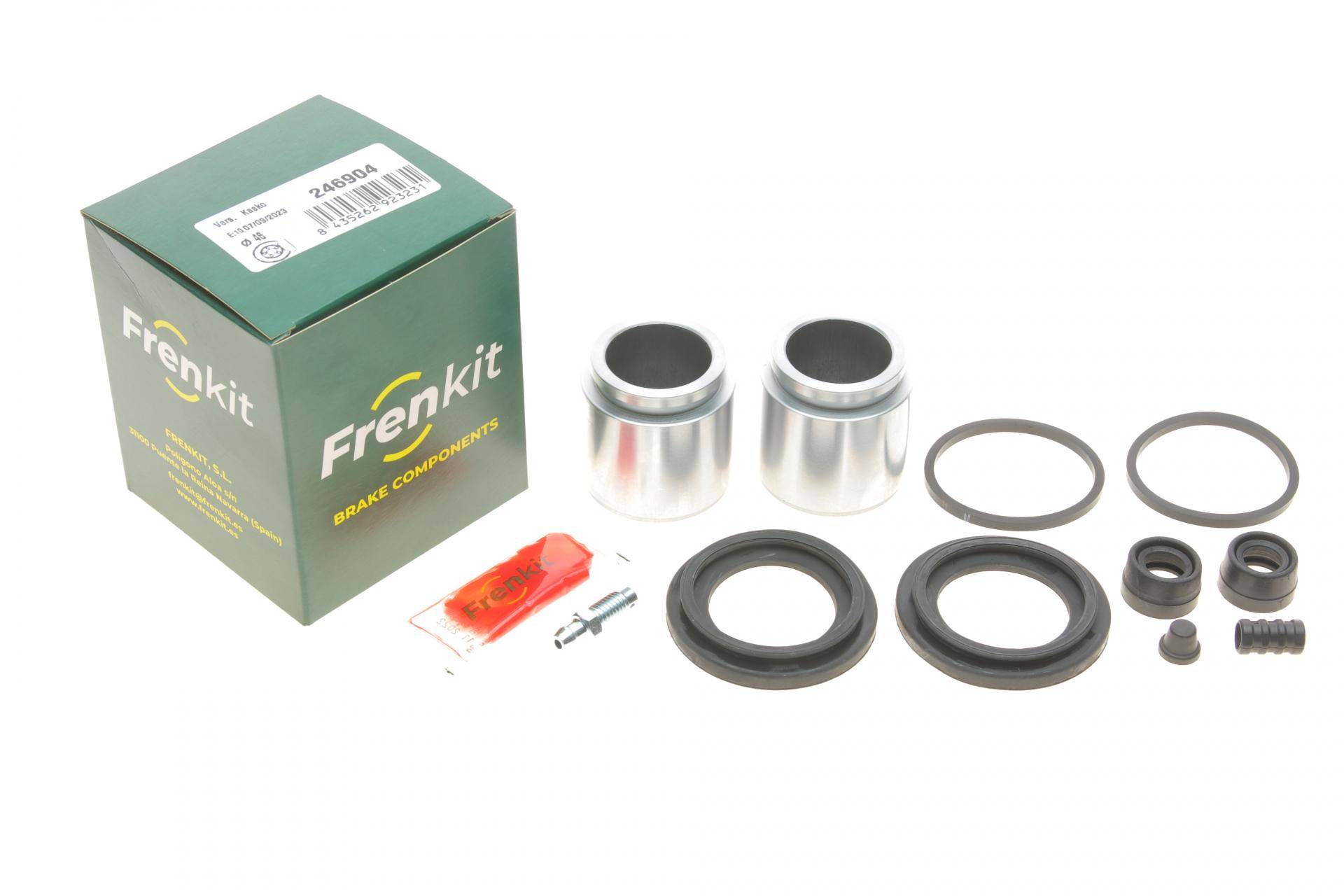 Ремкомплект супорта (переднього) Kia Sorento 02- (d=46mm) (+2 поршня) (Kasko)