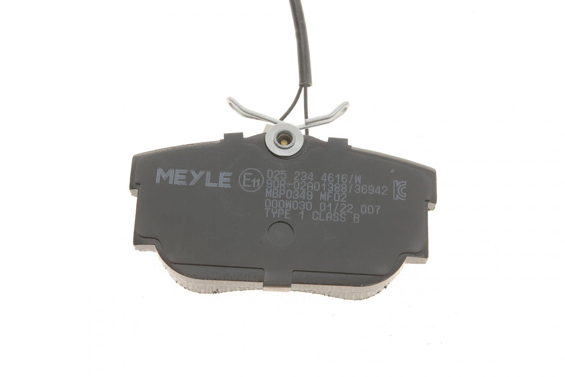 Колодки гальмівні (задні) VW T4 98-00- R16 (з датчиками)